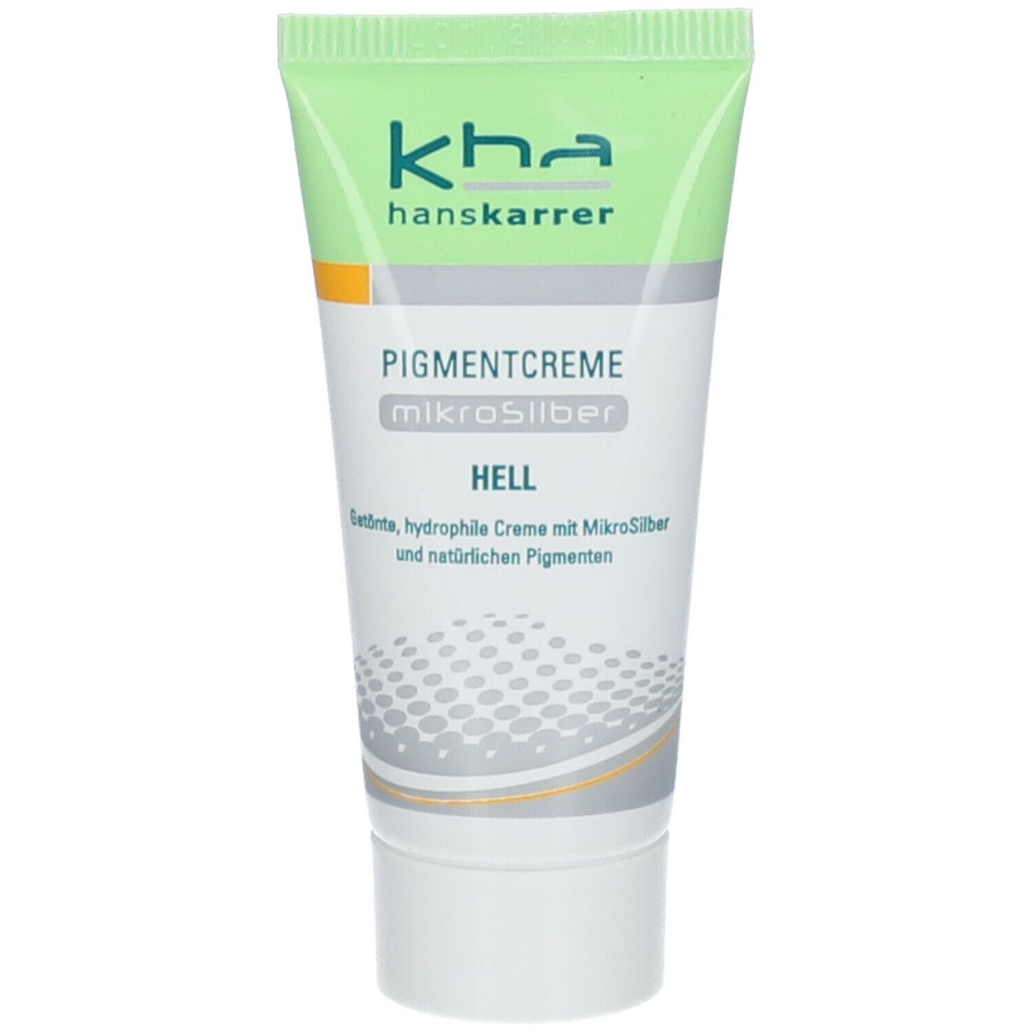 hanskarrer PIGMENTCREME mikroSilber Hell