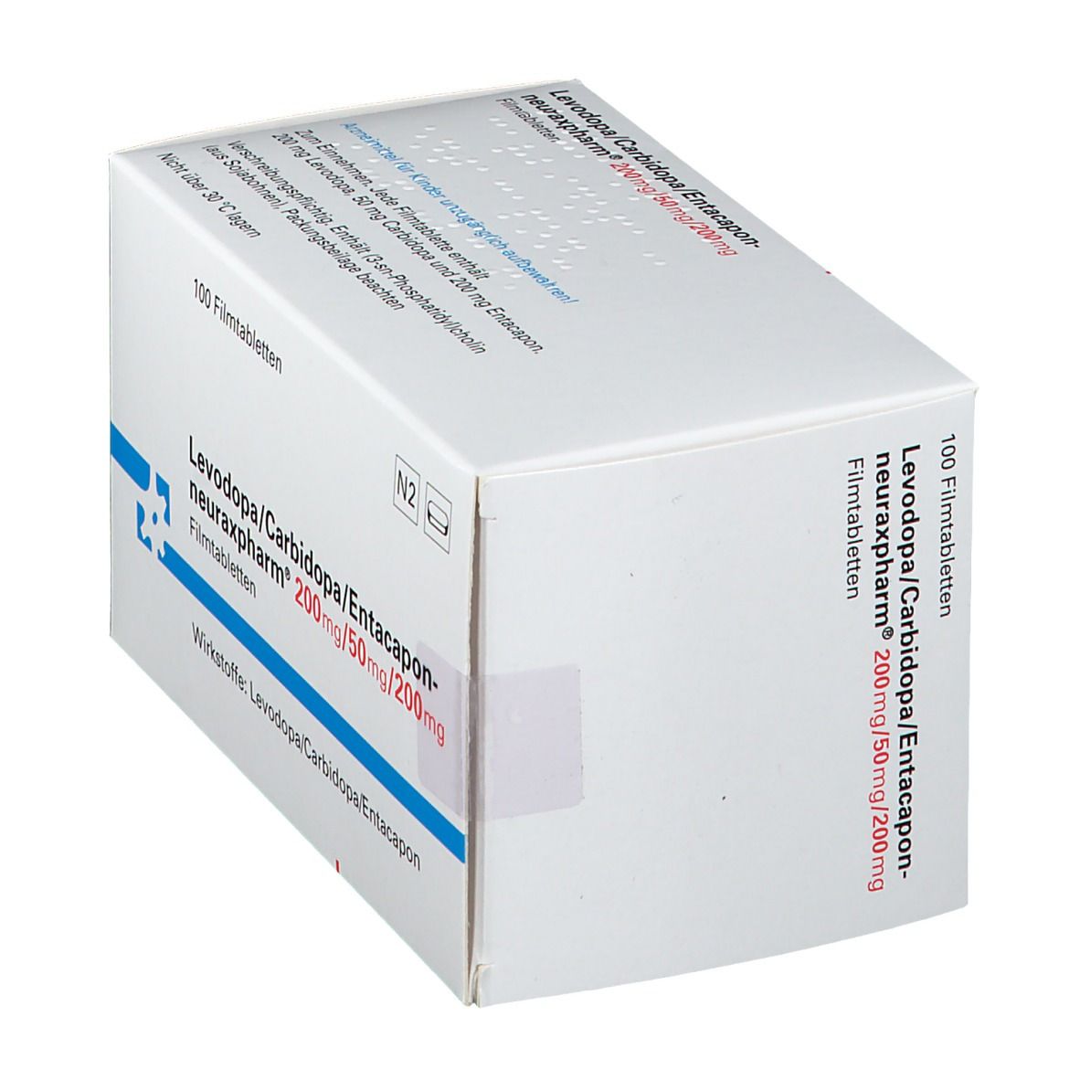 Levodopa/Carbidopa/Entacapon-neuraxpharm® 200 mg/50 mg/200 mg