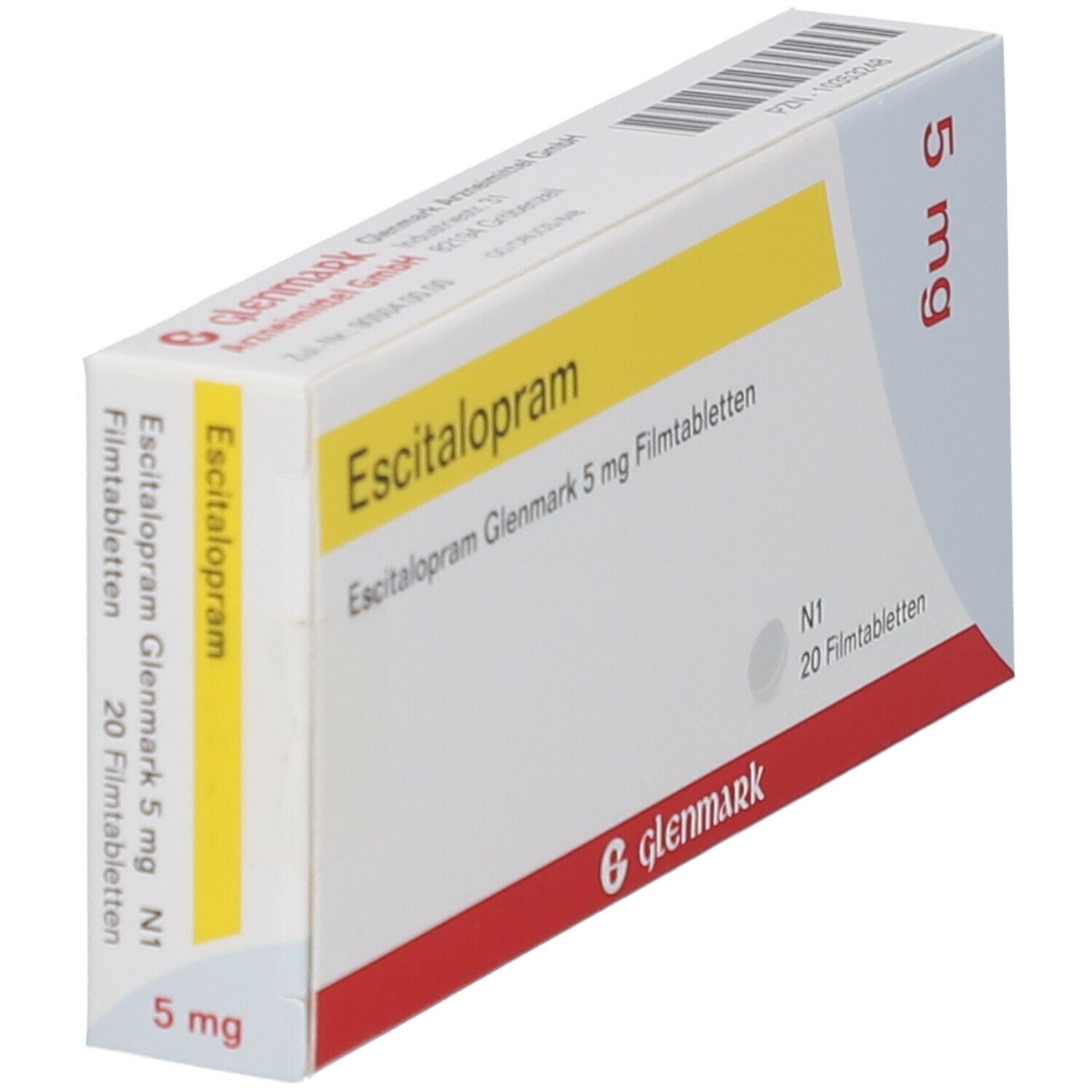 Escitalopram Glenmark 5 mg