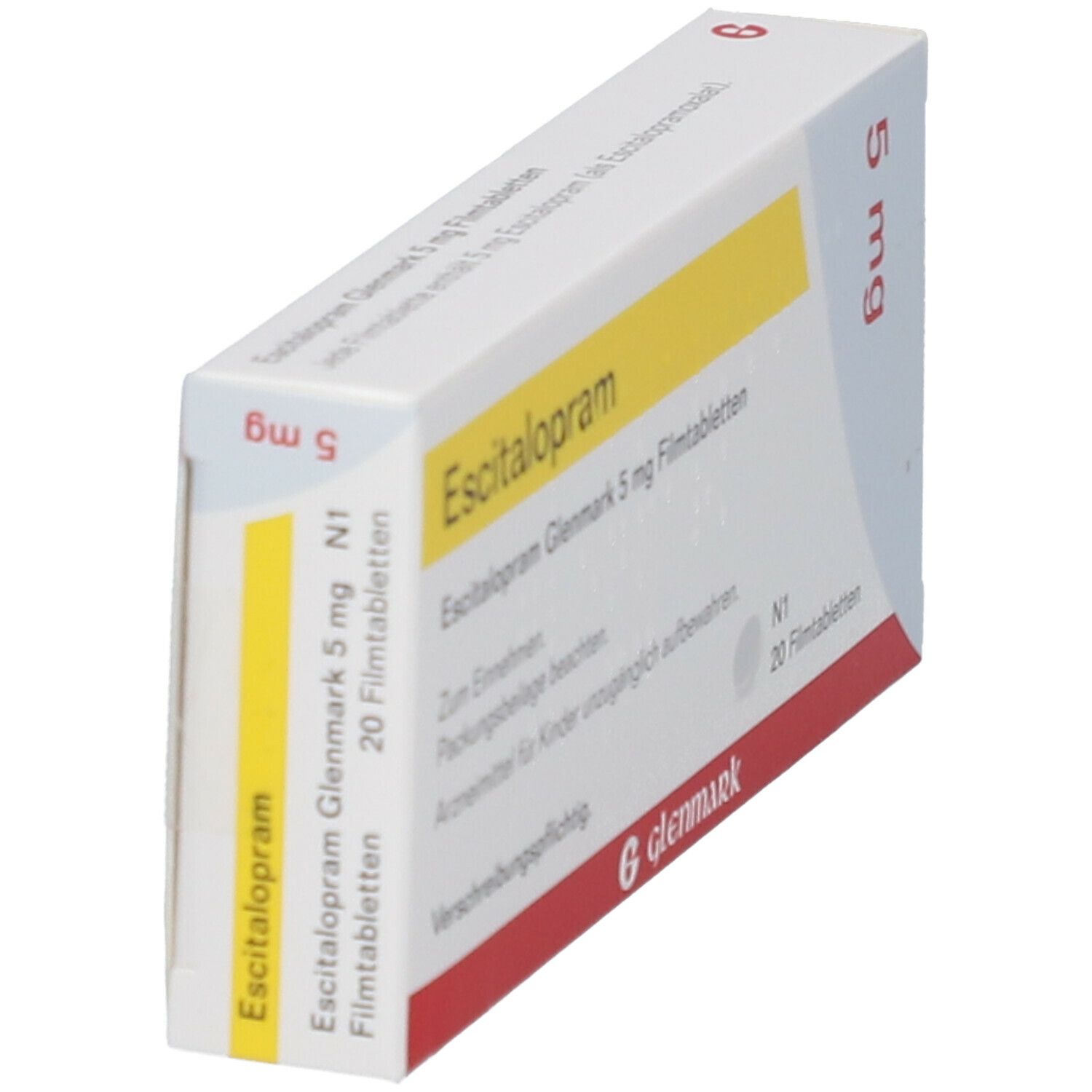 Escitalopram Glenmark 5 mg