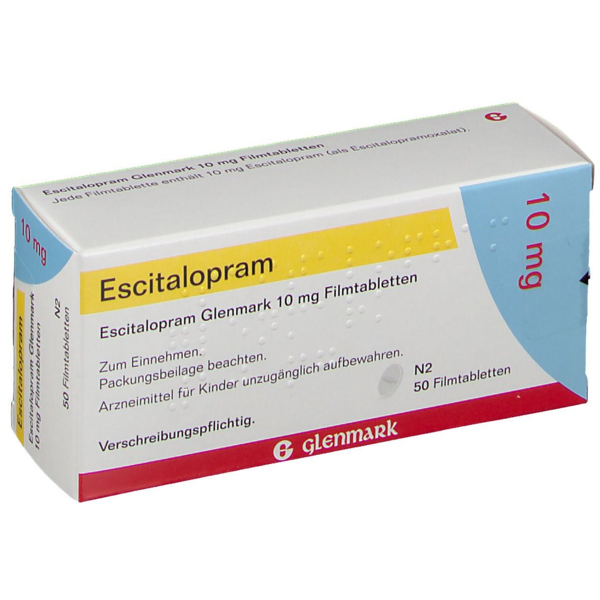 Escitalopram Glenmark 10 mg