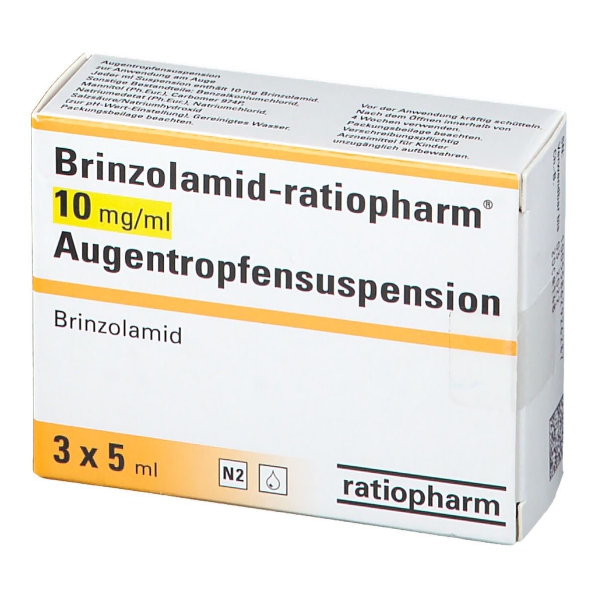 Brinzolamid-ratiopharm® 10 mg/ml