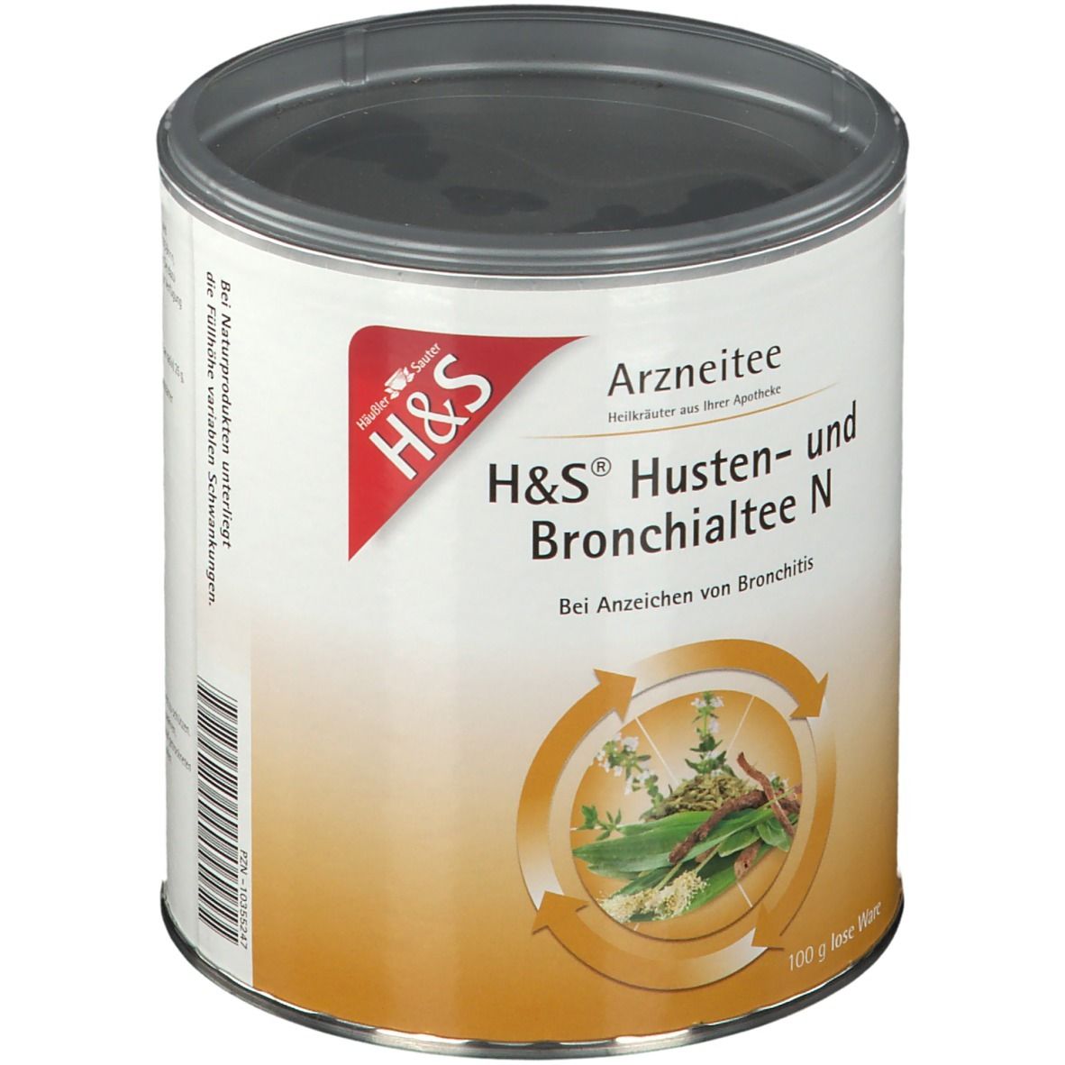 H&S® Husten- und Bronchialtee N loser Tee