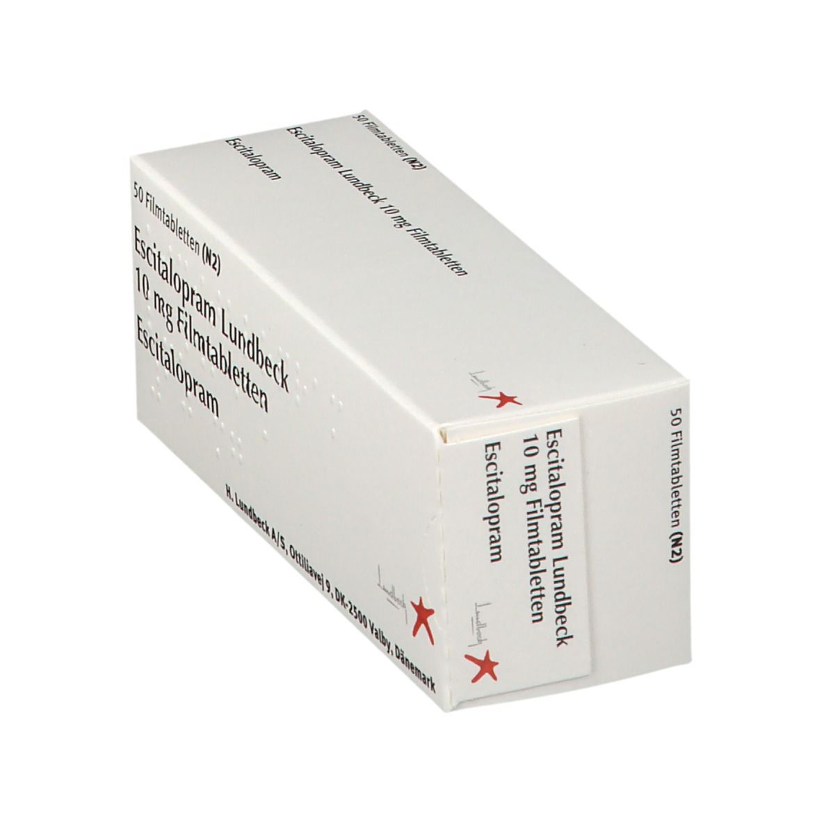 Escitalopram Lundbeck 10 mg Filmtabletten 50 St