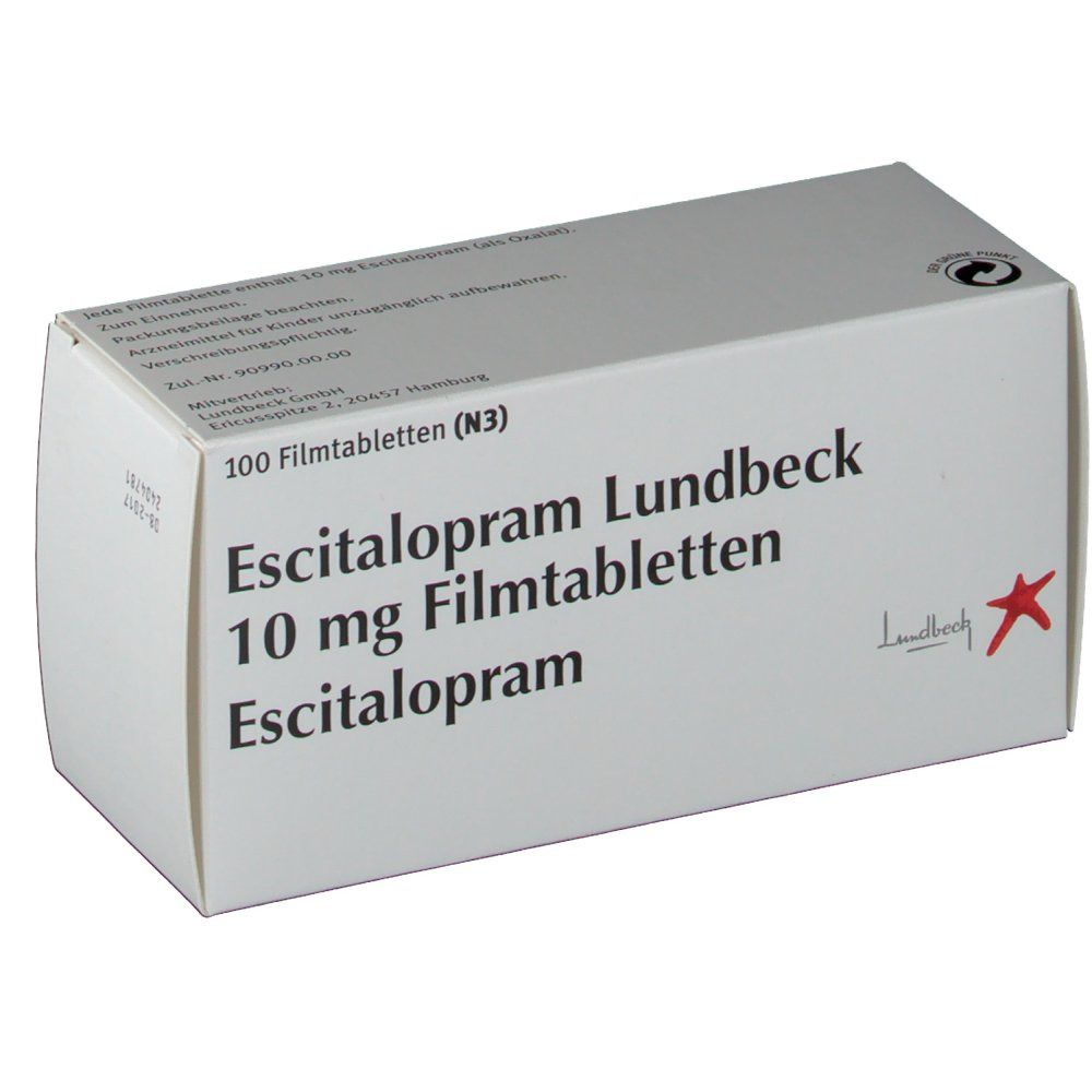 Escitalopram Lundbeck 10 mg