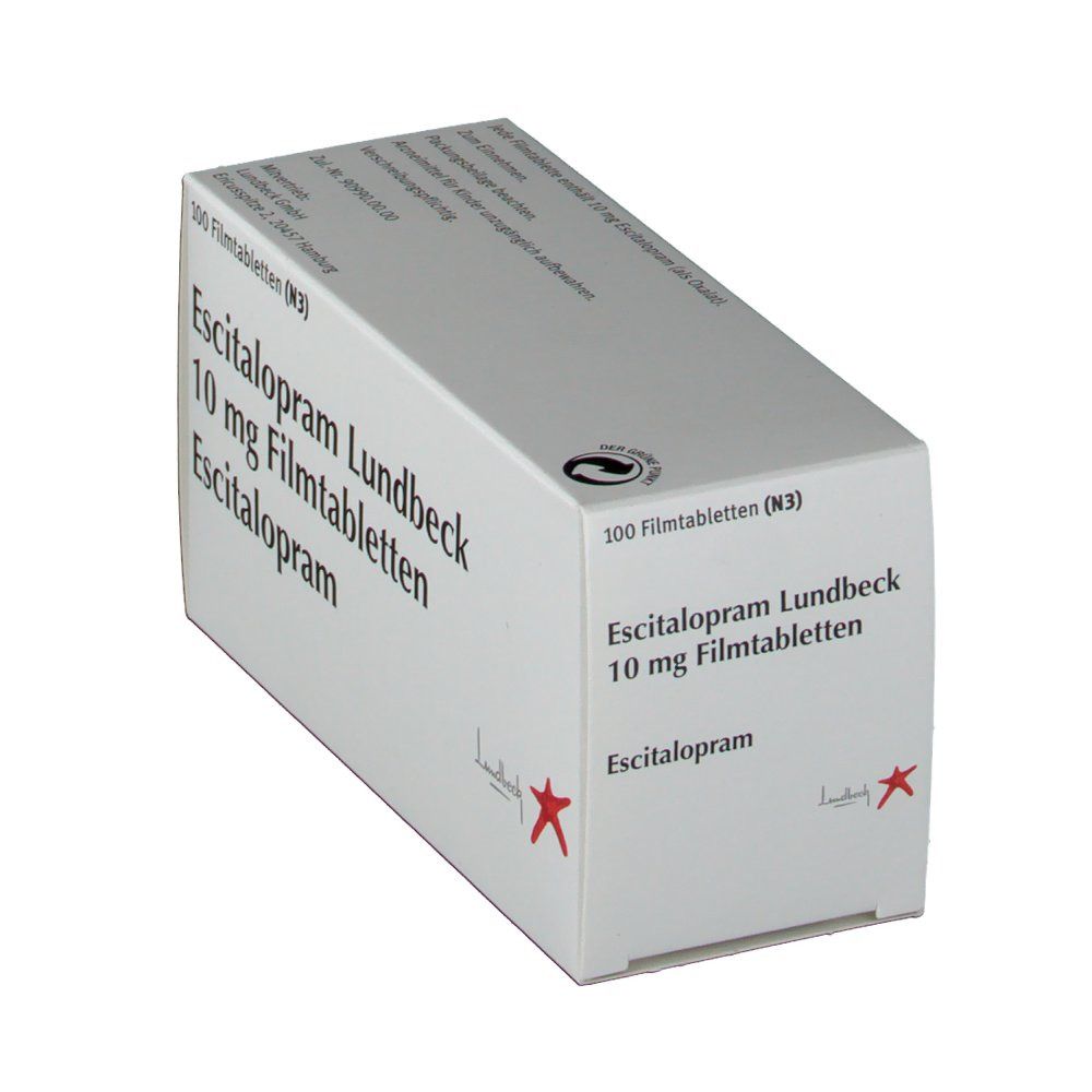 Escitalopram AL 10 mg Filmtabletten 100 St