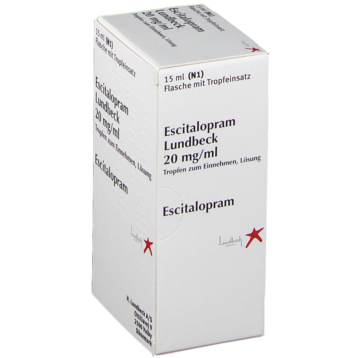 Escitalopram Lundbeck 20 mg/ml