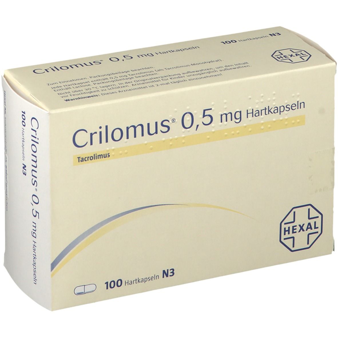 Crilomus® 0,5 mg