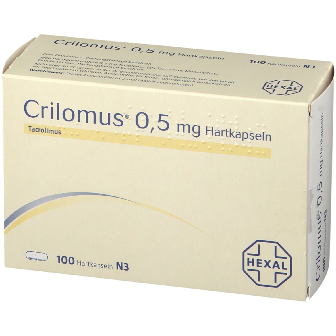 Crilomus® 0,5 mg