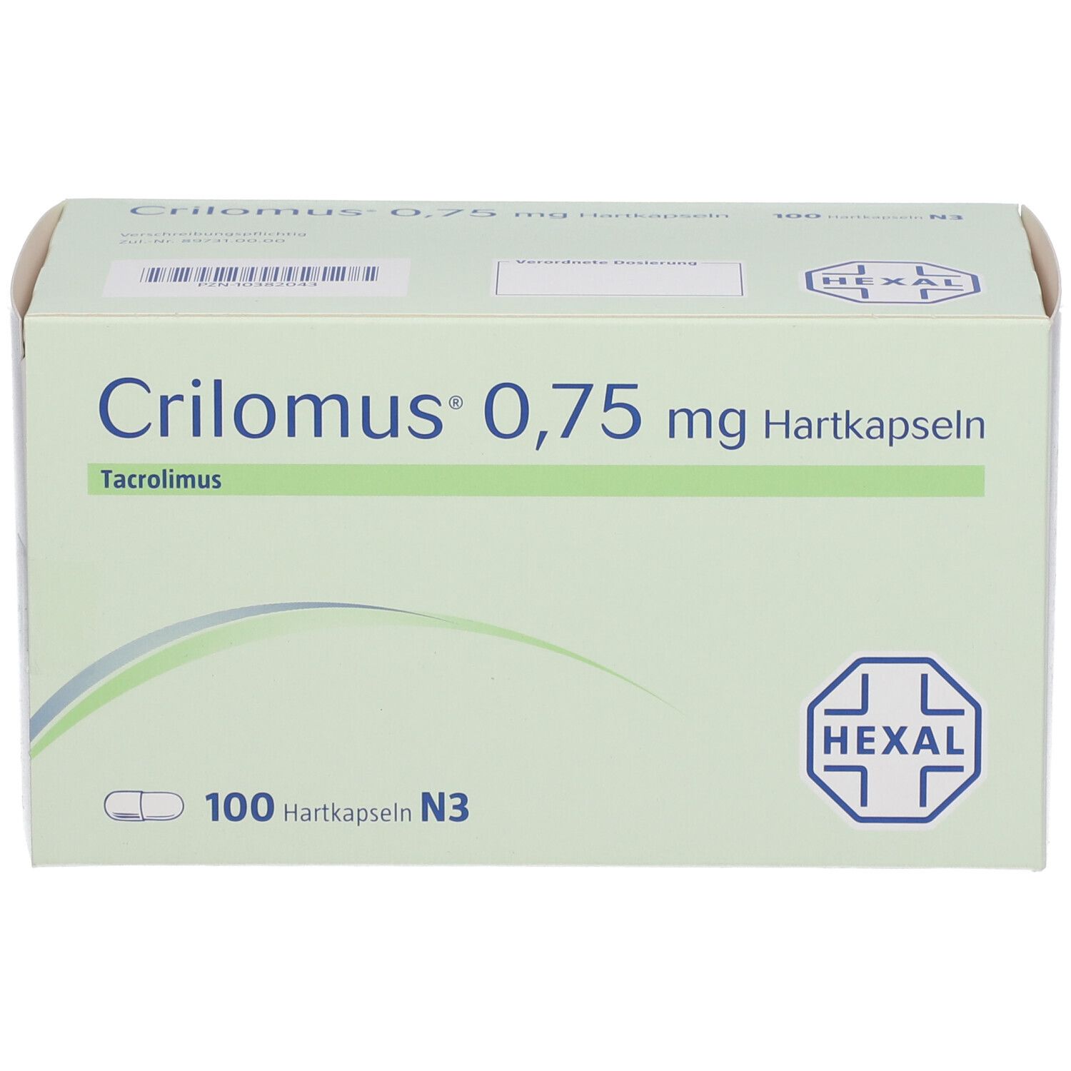 Crilomus® 0,75 mg 100 St mit dem ERezept kaufen Shop Apotheke
