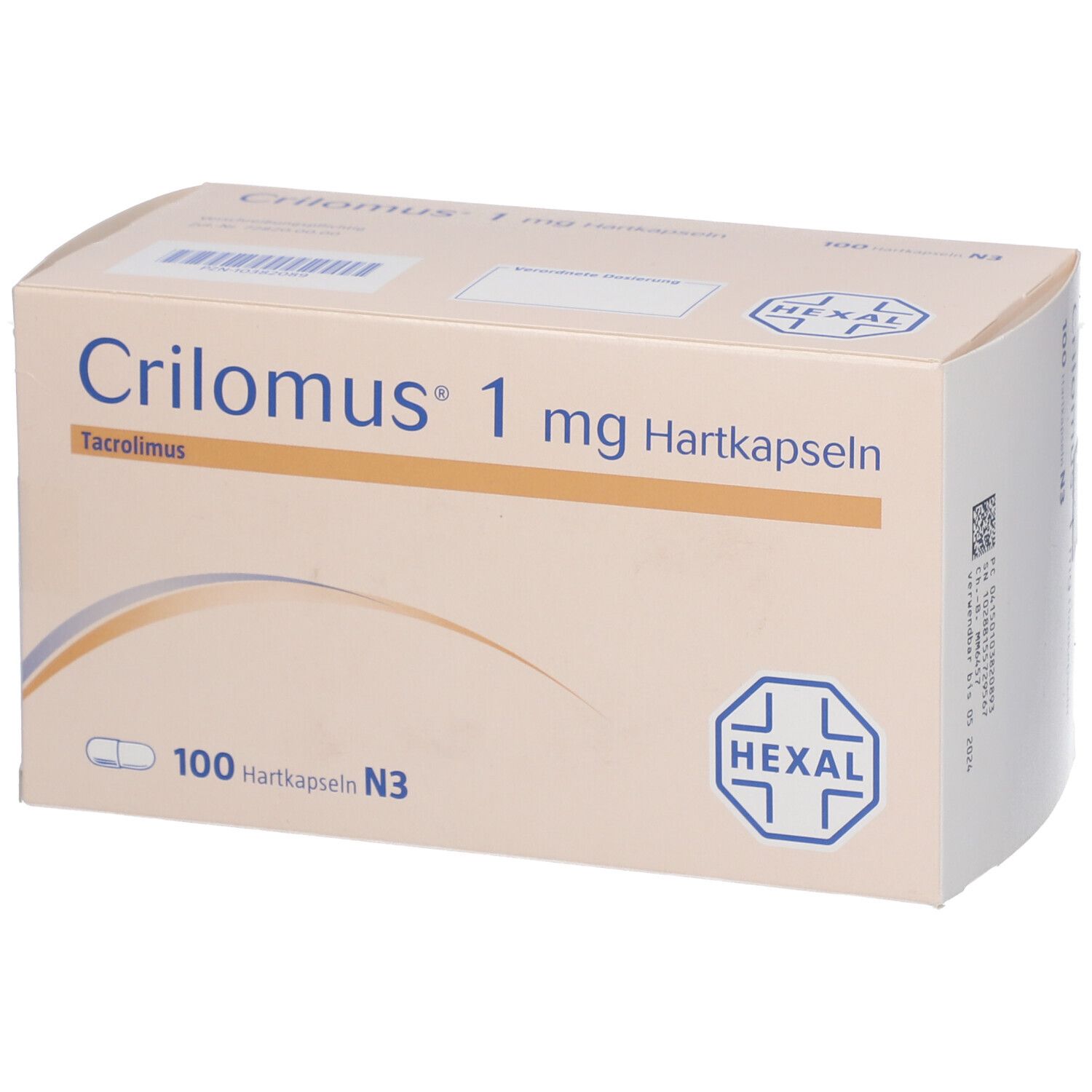 Crilomus® 1 mg 100 St mit dem ERezept kaufen Shop Apotheke