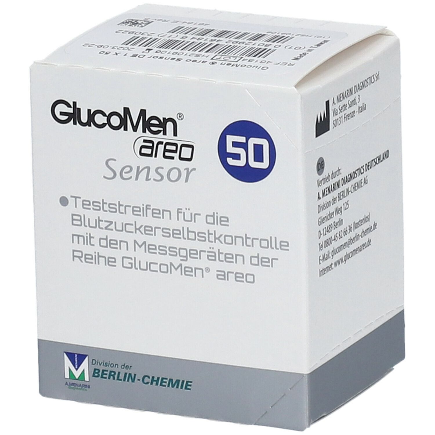 GlucoMen® areo Sensor Teststreifen