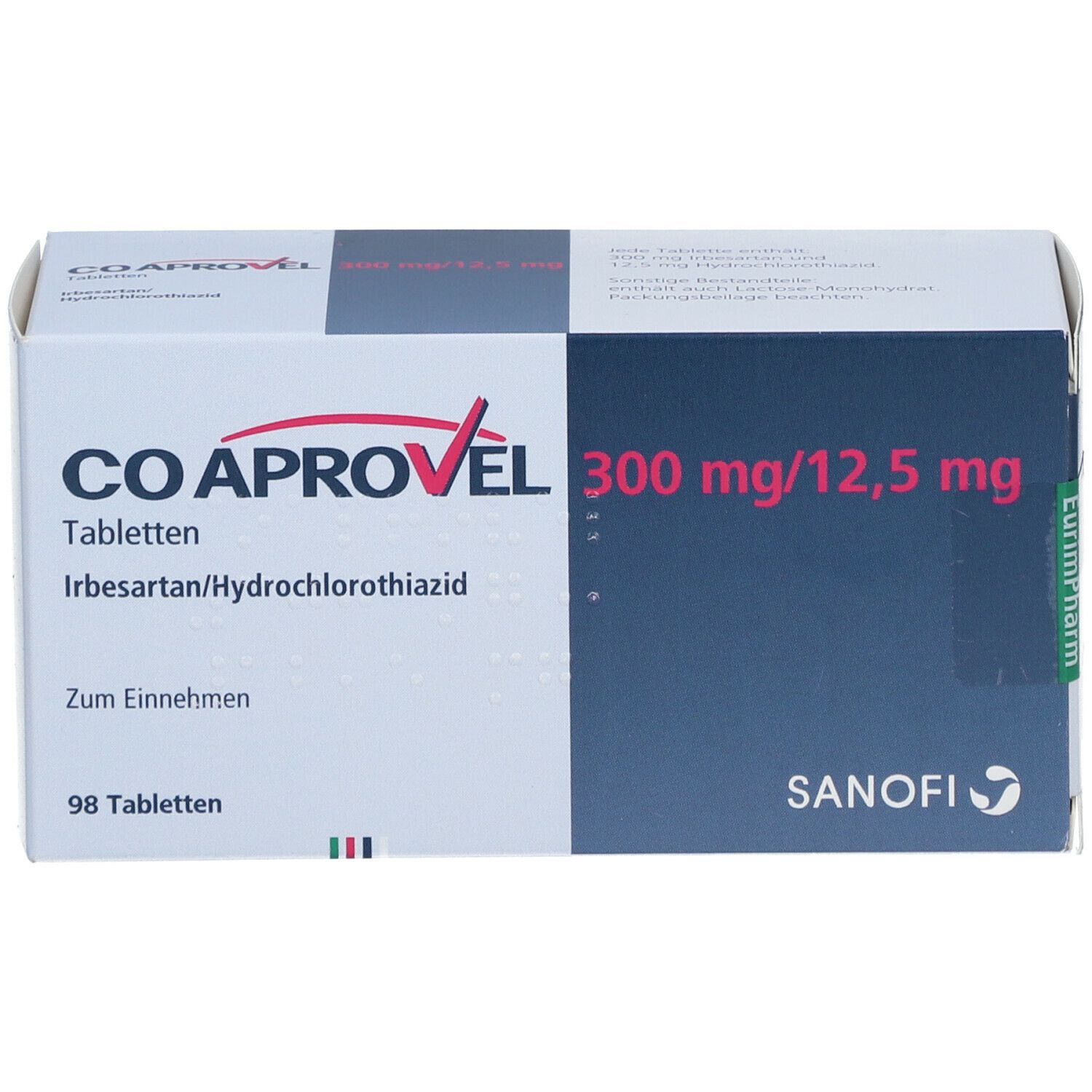 Coaprovel 300 mg/12,5 mg
