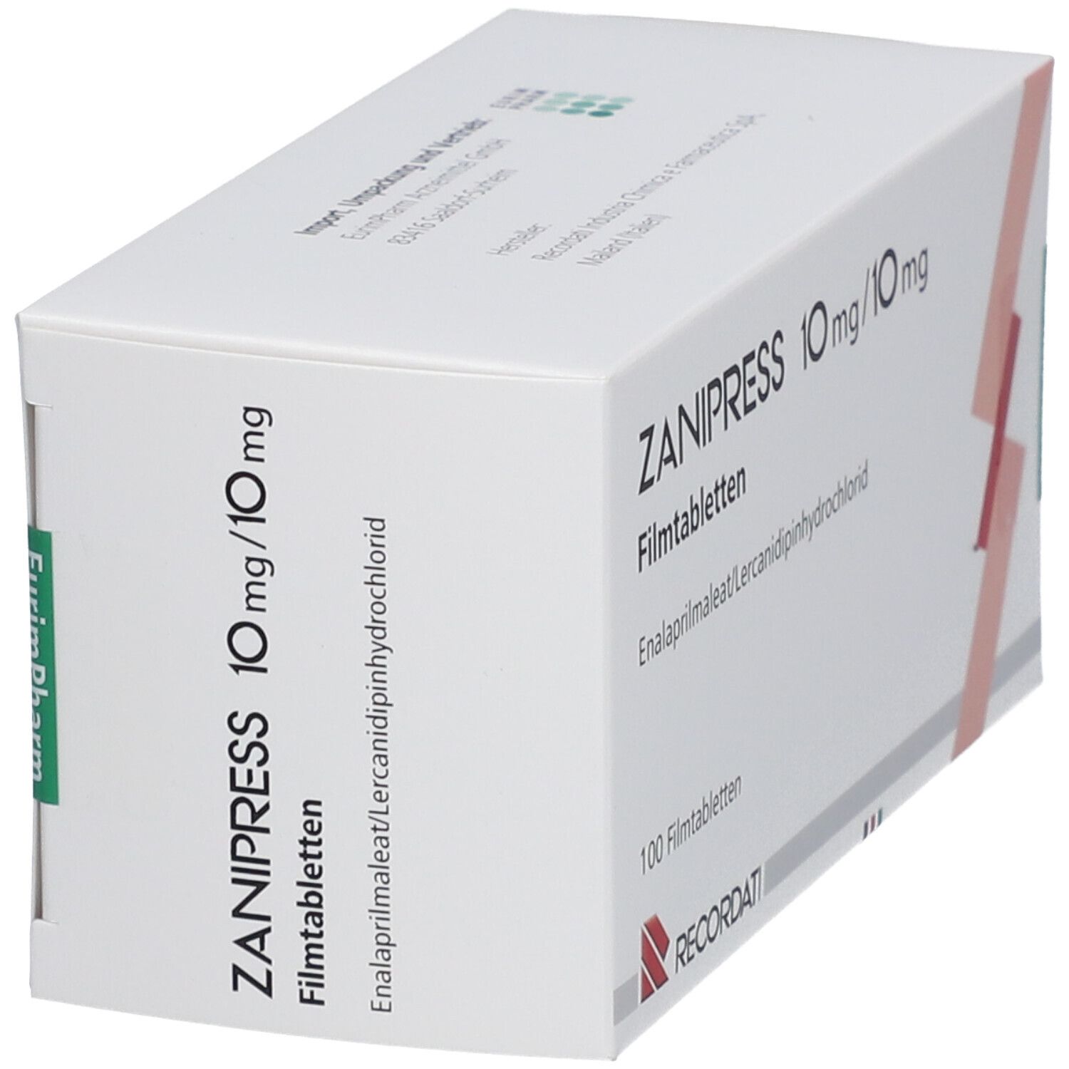 Zanipress 10 mg/10 mg Filmtabletten 100 St