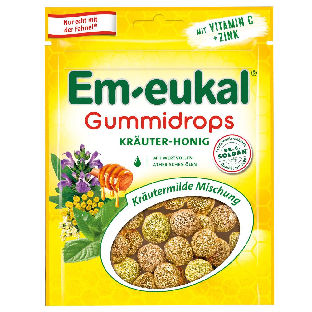 Em-eukal® Gummidrops Kräuter-Honig