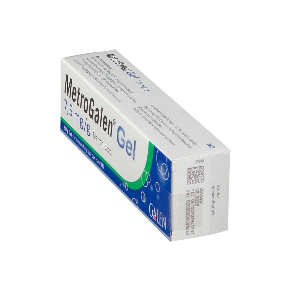 Metrogalen 7,5 mg/g Gel 50 g