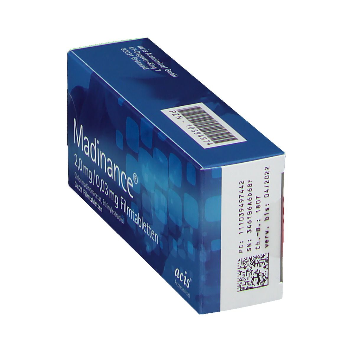 Madinance 2.0Mg/0.03Mg