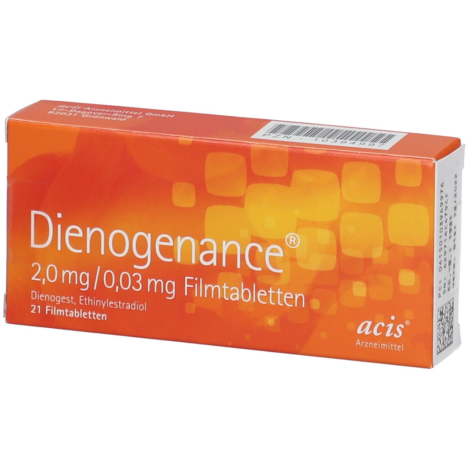 Dienogenance 2,0 mg/0,03 mg