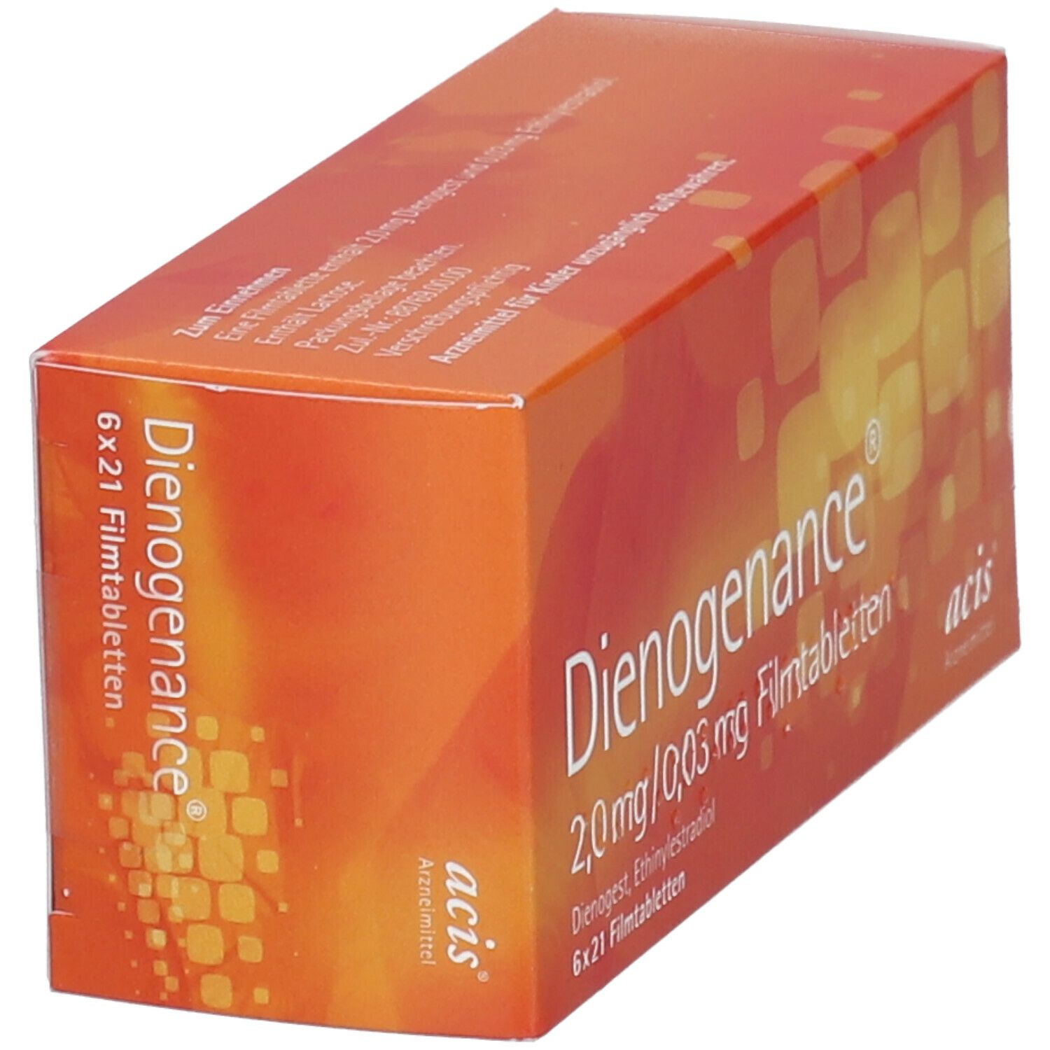 Dienogenance 2,0 mg/0,03 mg Filmtabletten 6x21 St