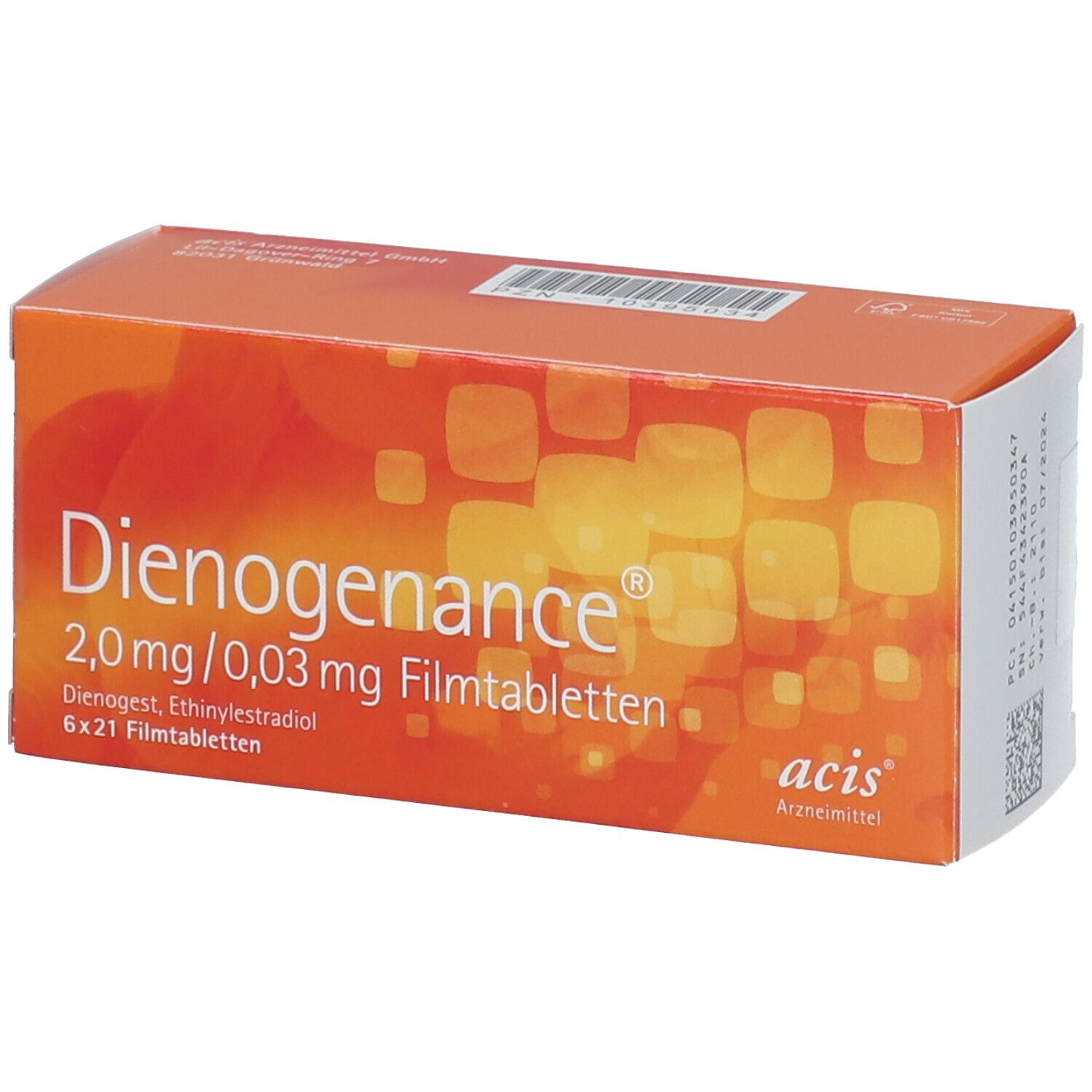 Dienogenance 2.0Mg/0.03Mg