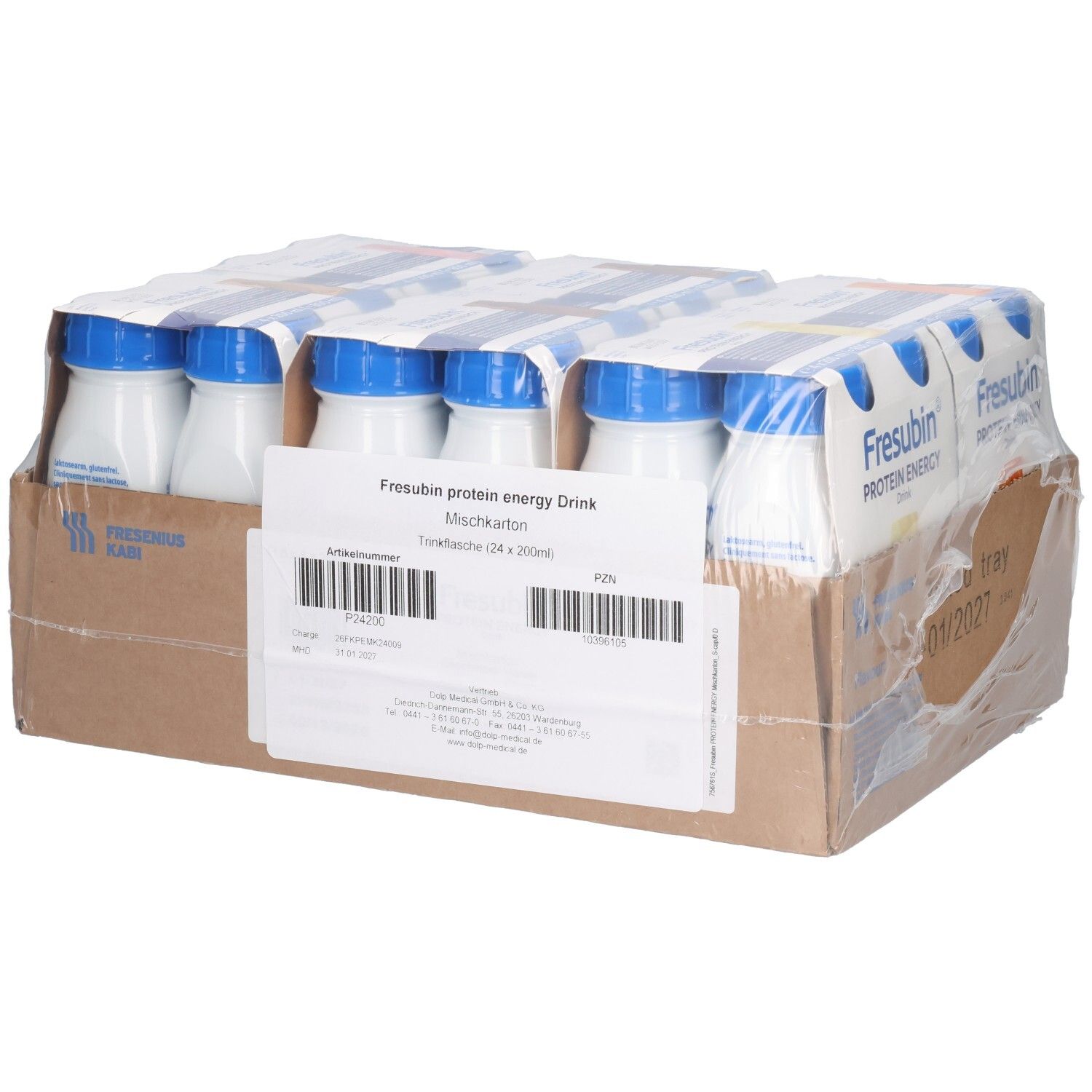 Fresubin Protein Energy Drink Mischkarton Trinkfl. 24x200 ml Flüssigkeit