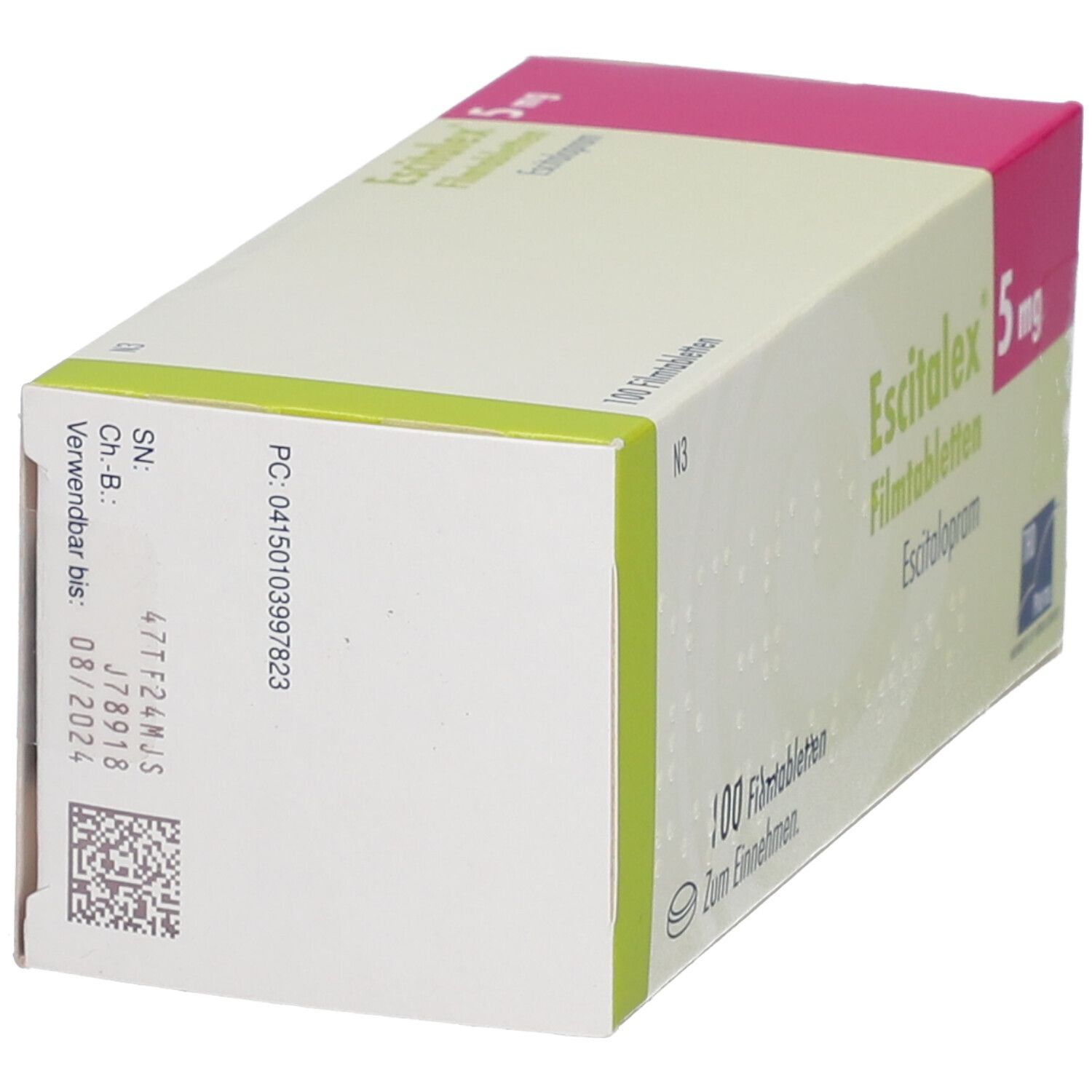 Escitalex 5 mg Filmtabletten 100 St