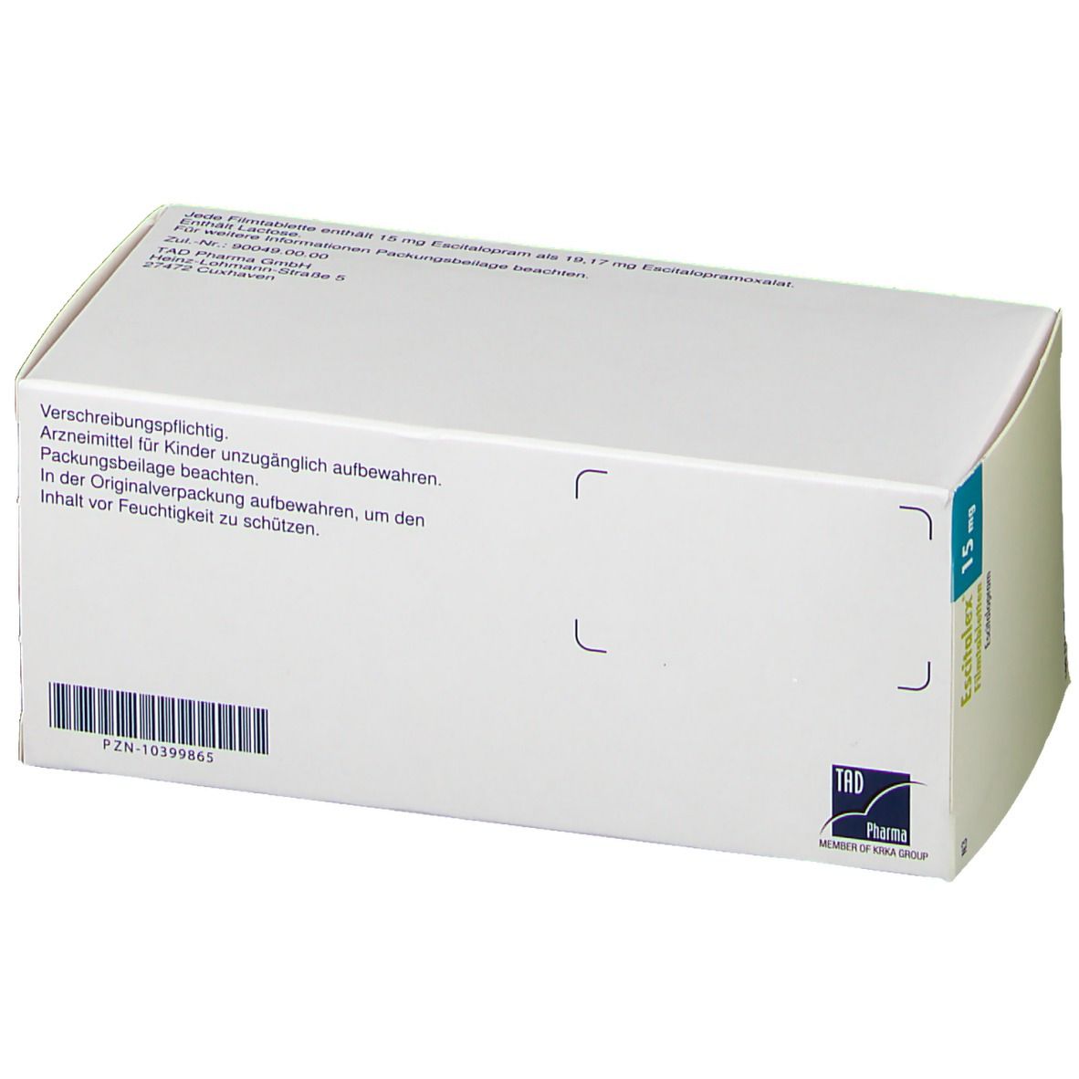 Escitalex® 15 mg