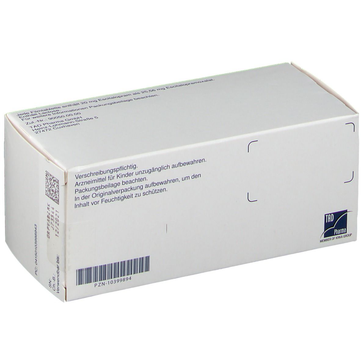 Escitalex® 20 mg