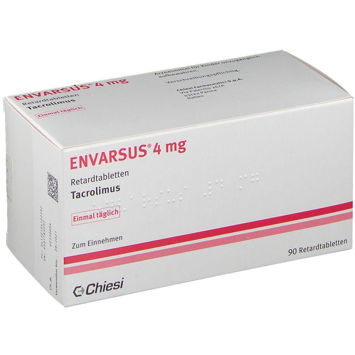 Envarsus 4 mg Retardtabletten 90 St Retard-Tabletten