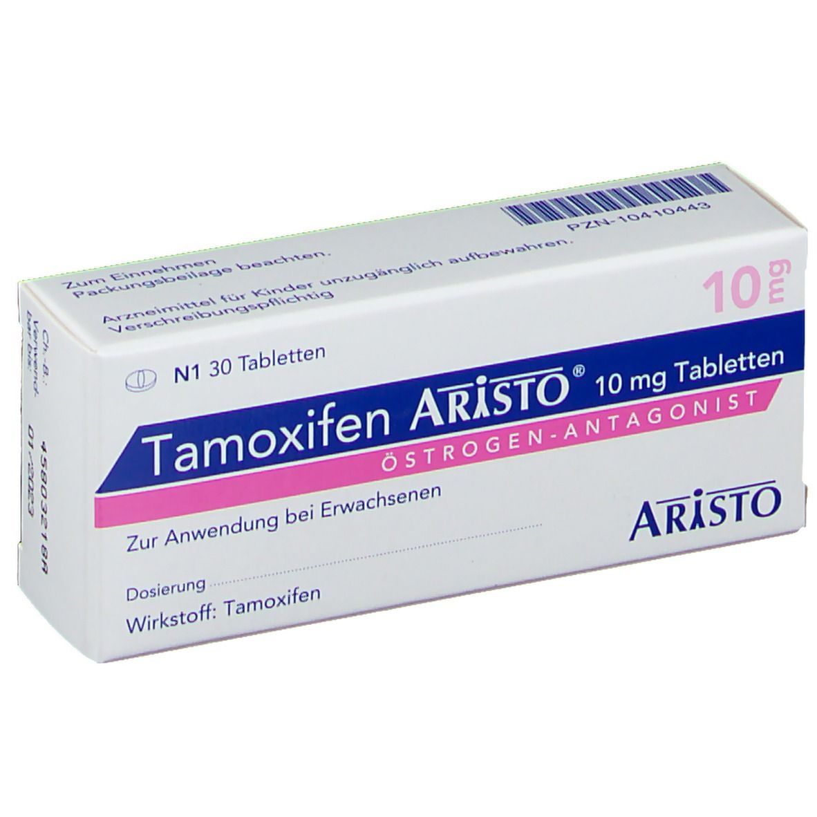 Tamoxifen 10 mg 30 tabletten