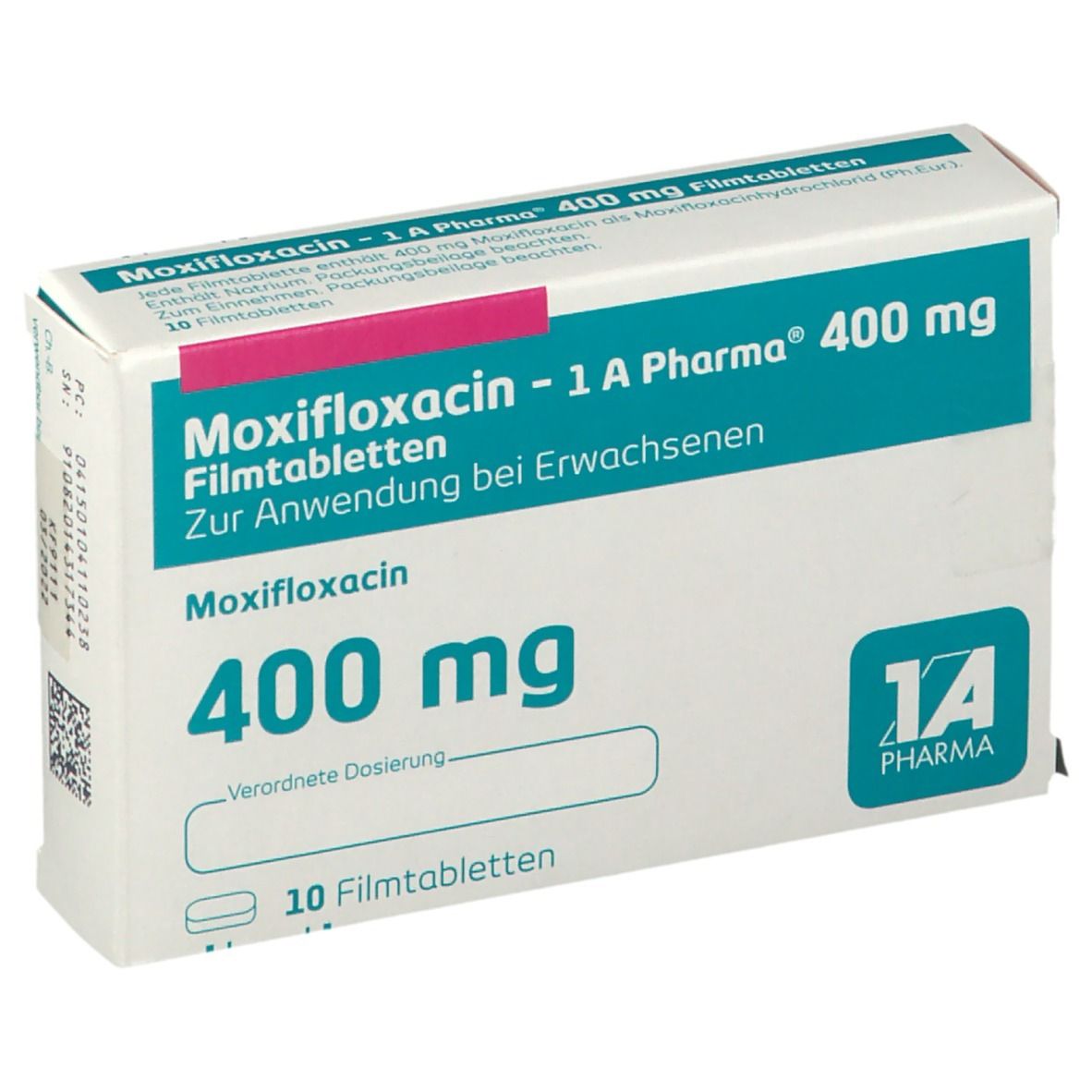 Moxifloxacin - 1 A Pharma® 400 mg