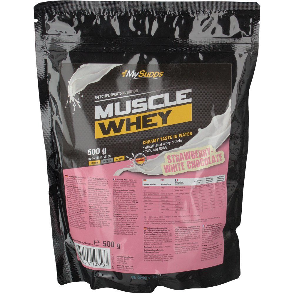 MySupps Whey Strawberry White Chocolate