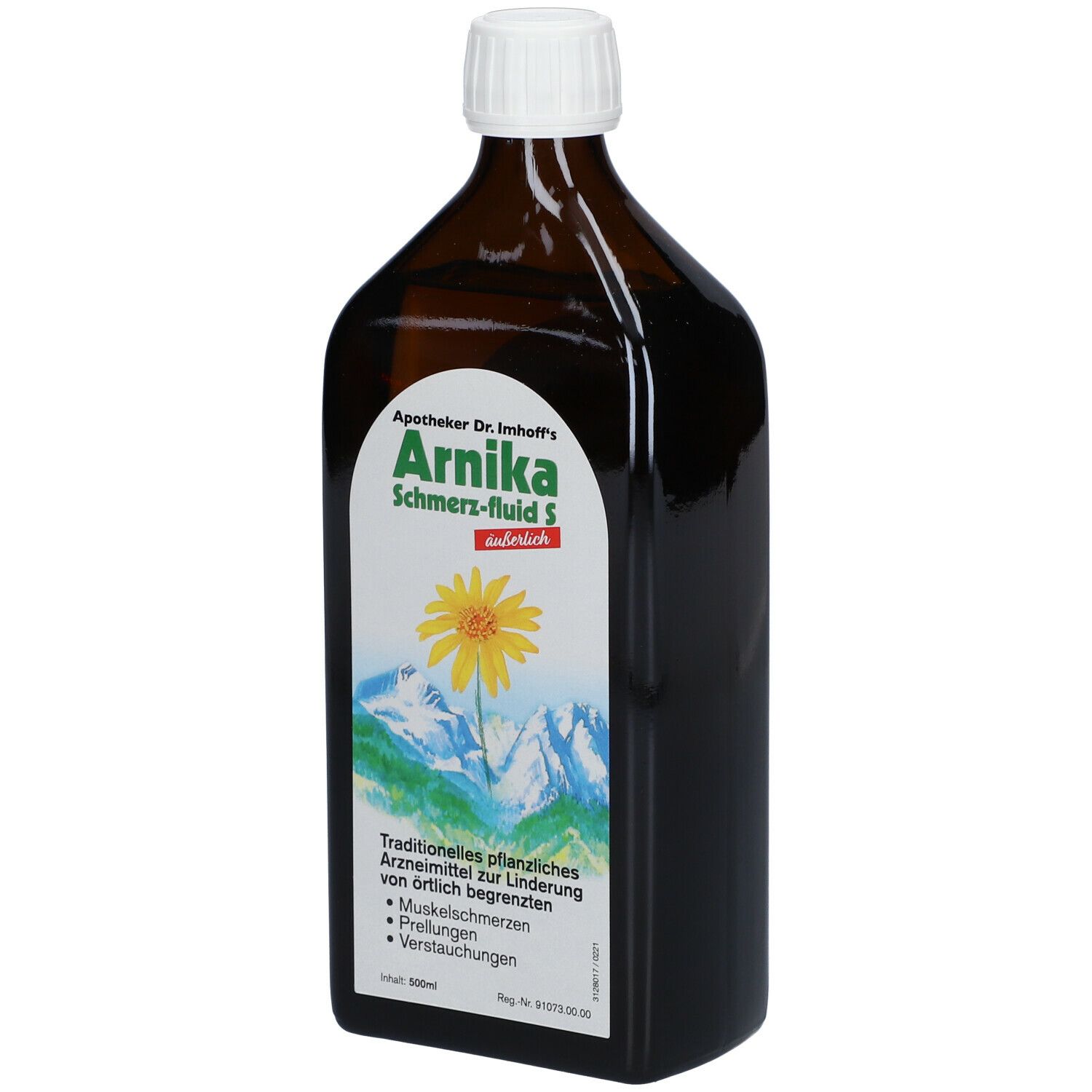 Apotheker DR.Imhoff's Arnika Schmerz-fluid S 500 ml Flüssigkeit