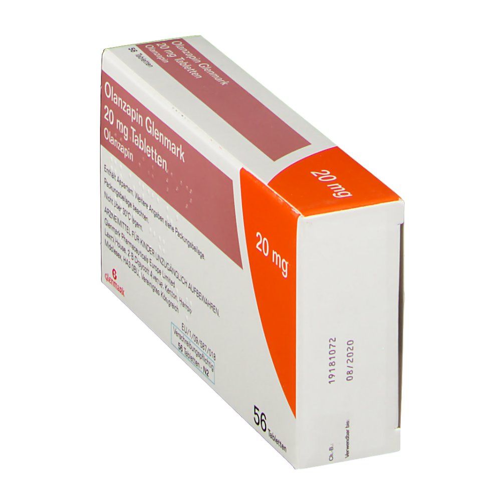 Olanzapin Glenmark 20 mg