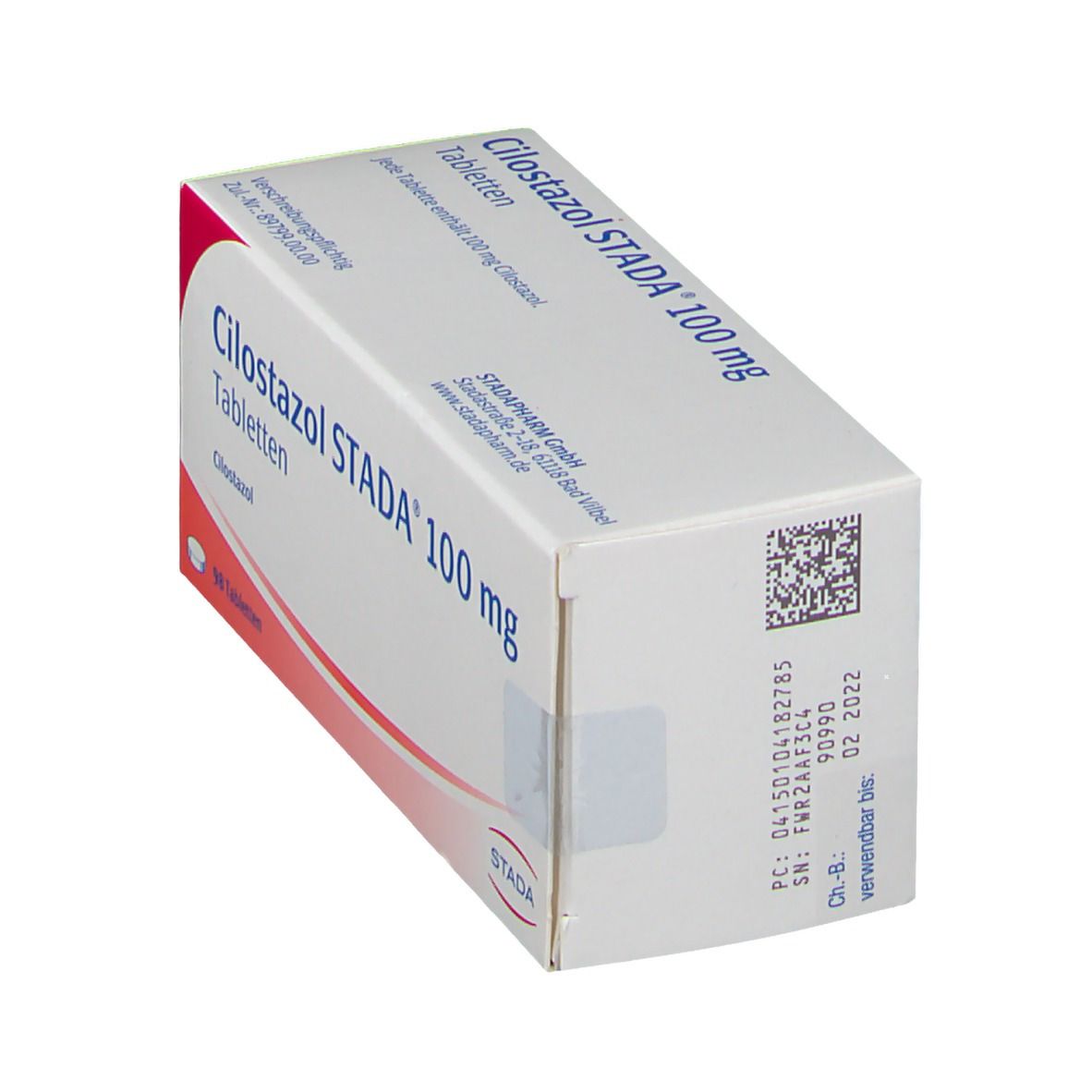 Cilostazol Stada 100 mg Tabletten 28 St