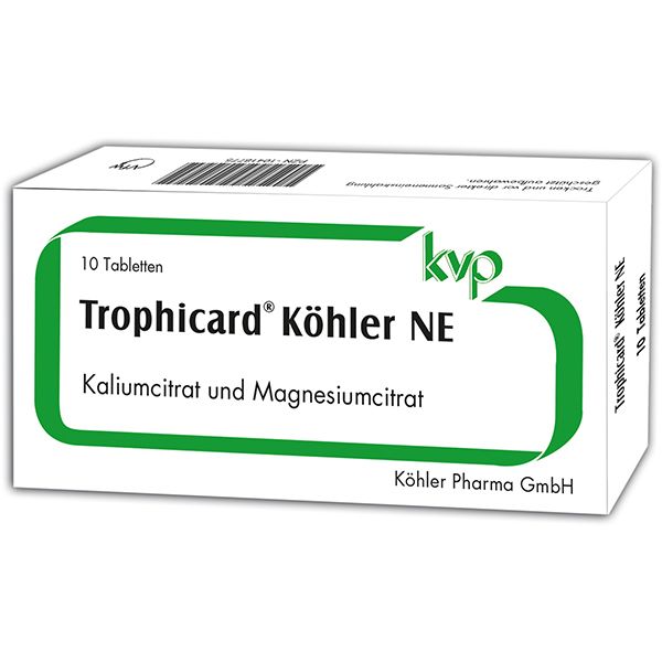 Trophicard® Köhler NE Tabletten