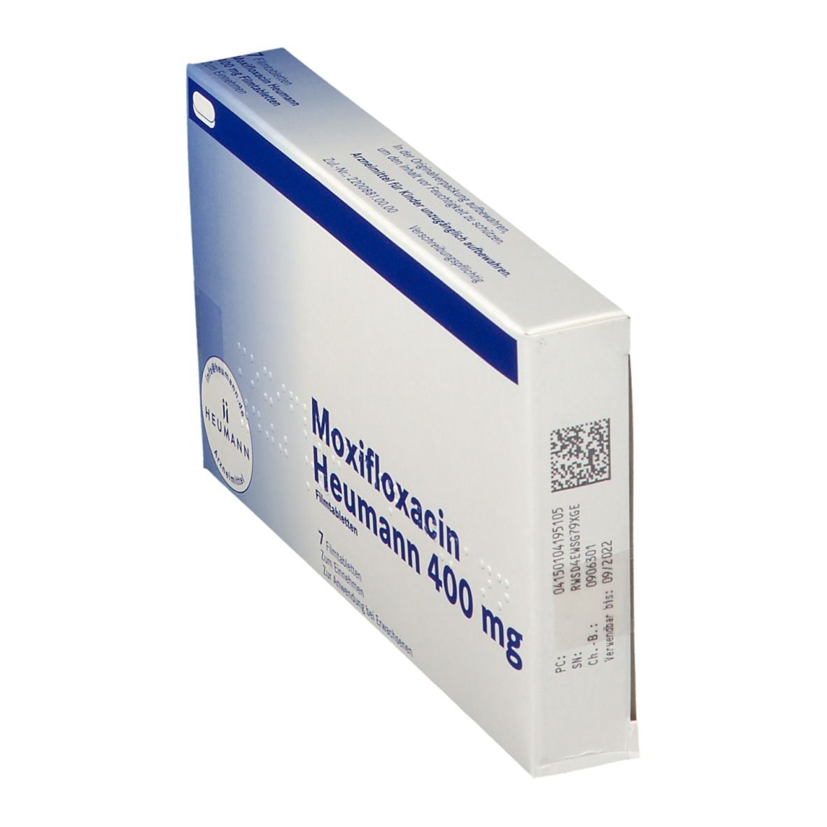 Moxifloxacin Heumann 400 mg Filmtabletten 7 St