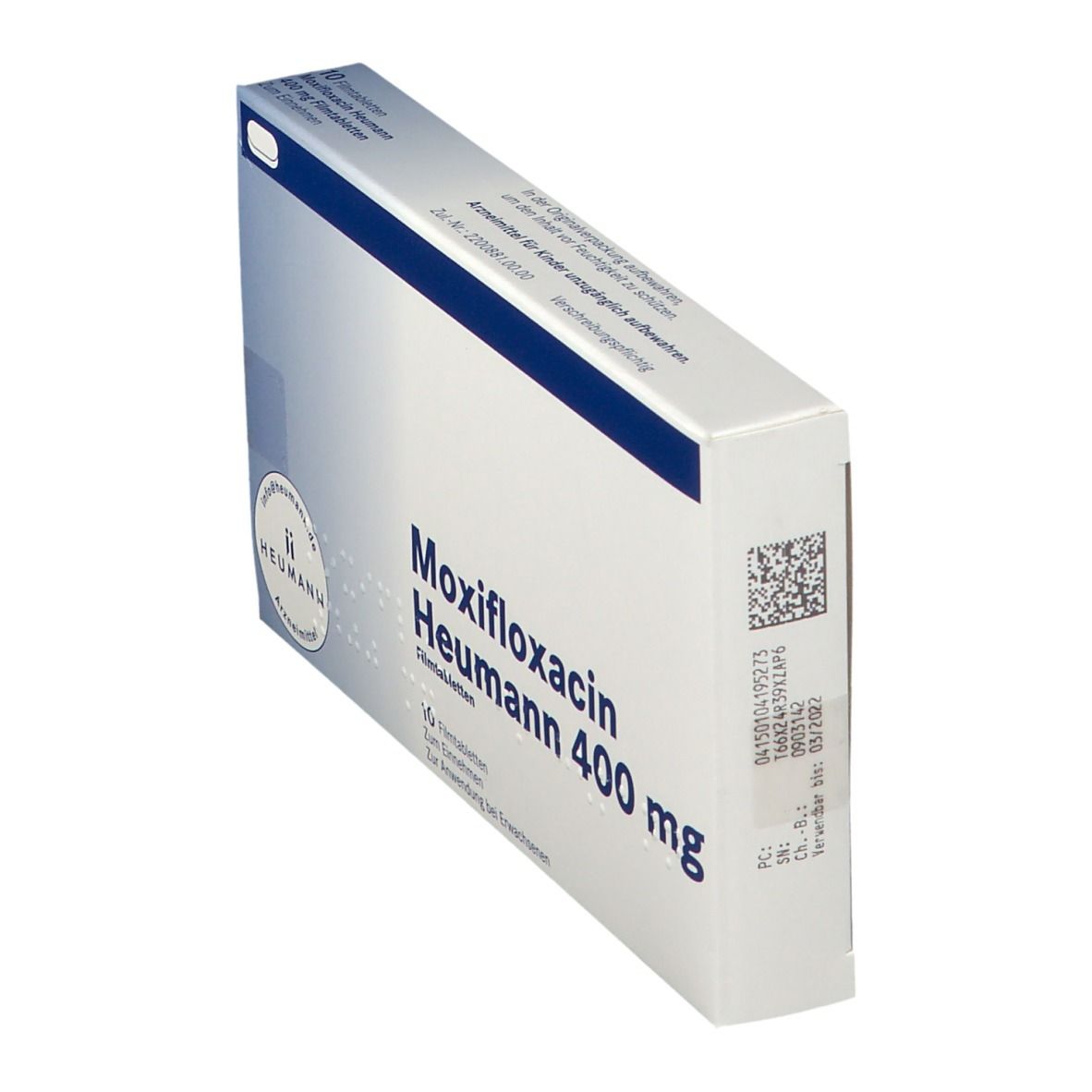 Moxifloxacin AL 400 mg Filmtabletten 10 St