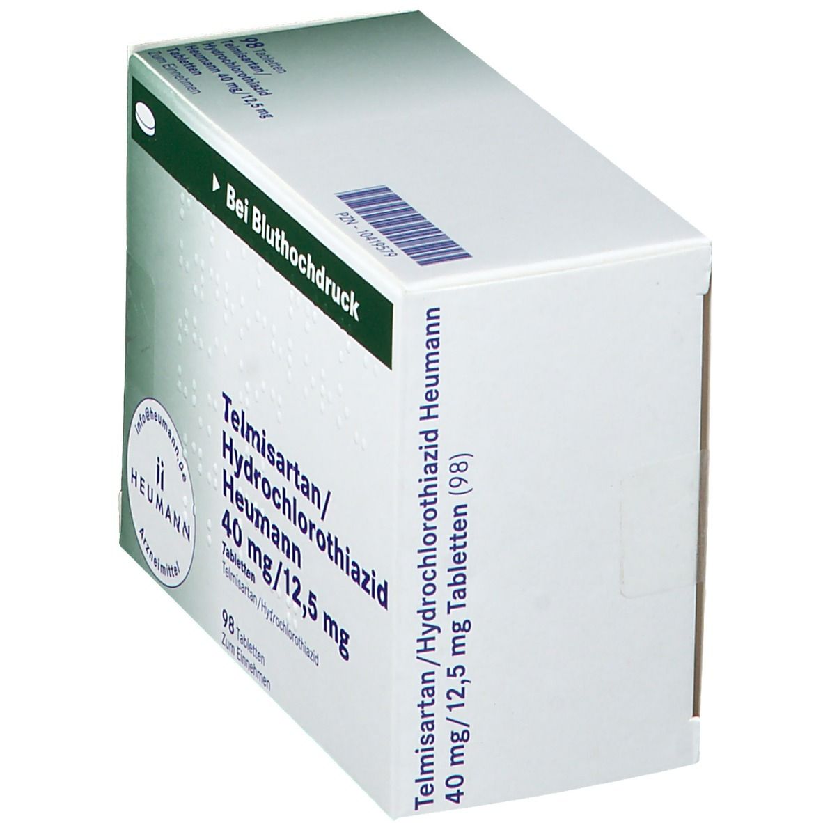 Telmisartan/Hydrochlorothiazid Heumann 40 mg/12,5 mg