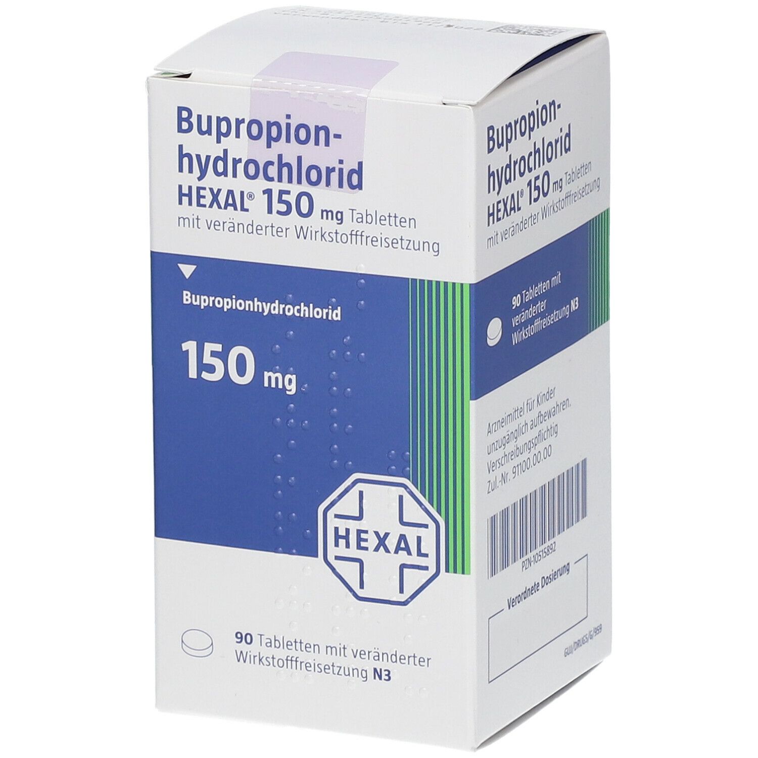 Bupropionhydrochlorid HEXAL® 150 mg