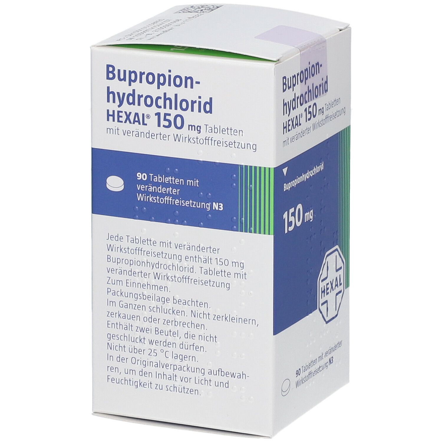 Bupropionhydrochlorid HEXAL® 150 mg