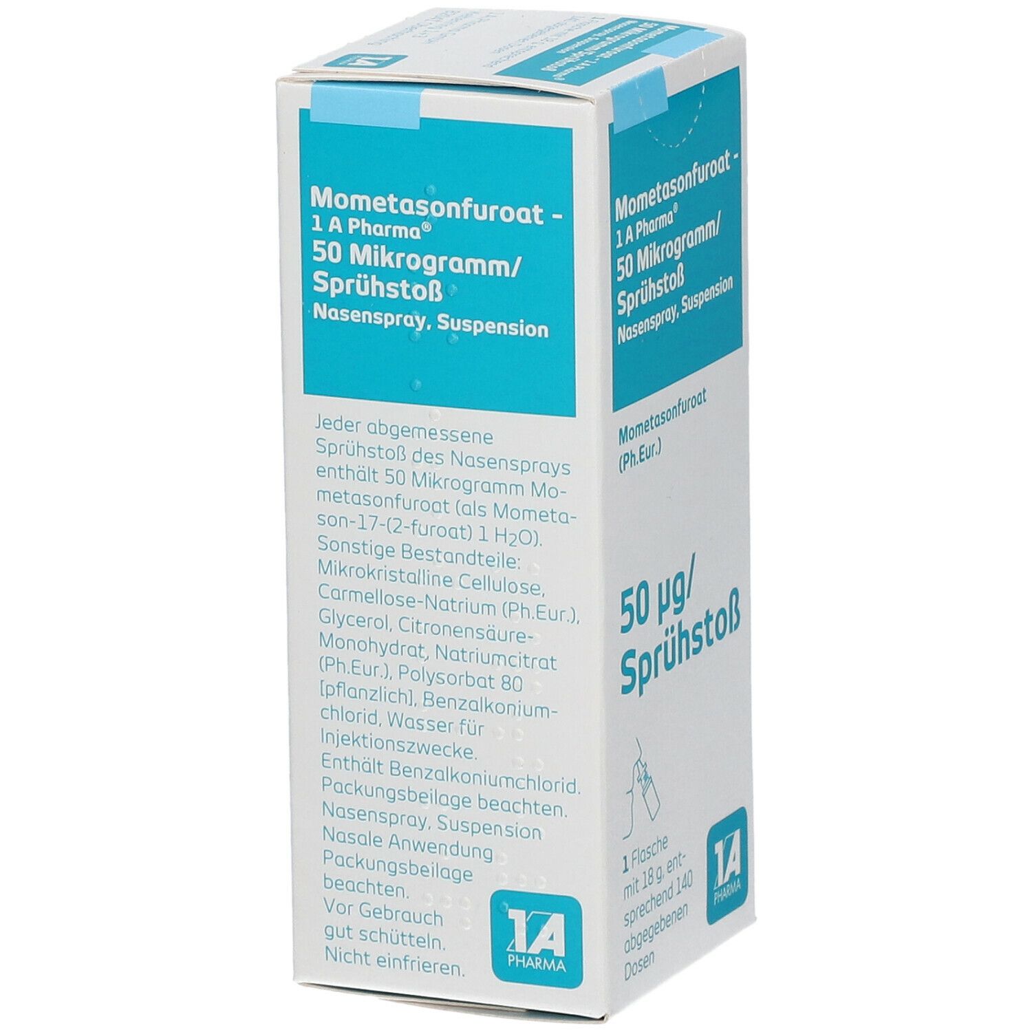 Mometasonfuroat - 1 A Pharma® 50 µg/Sprühstoß