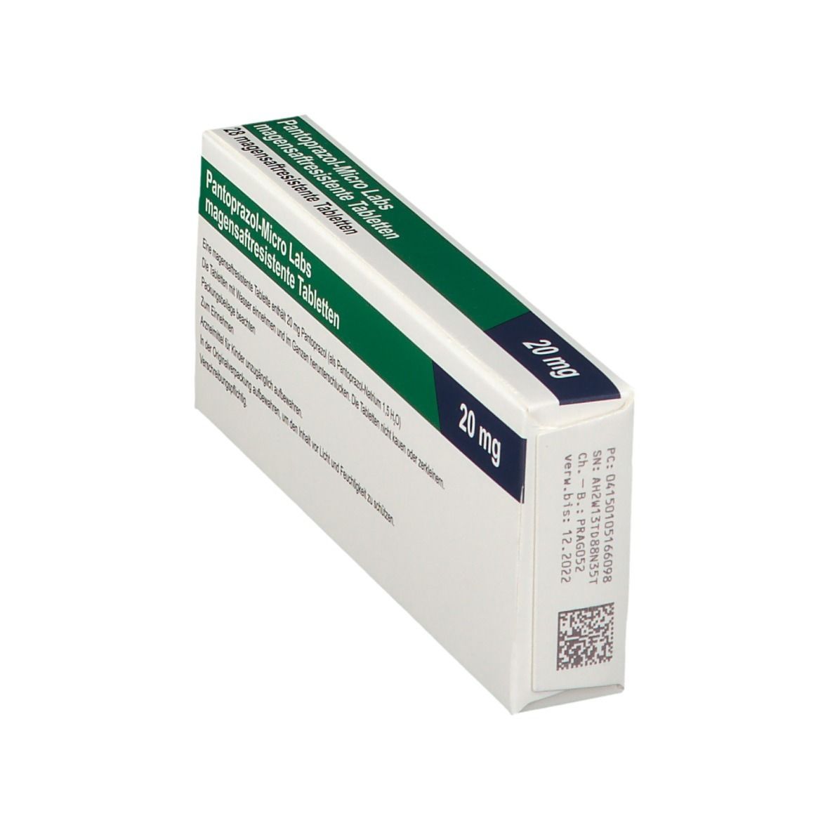 Pantoprazol micro labs 20 mg