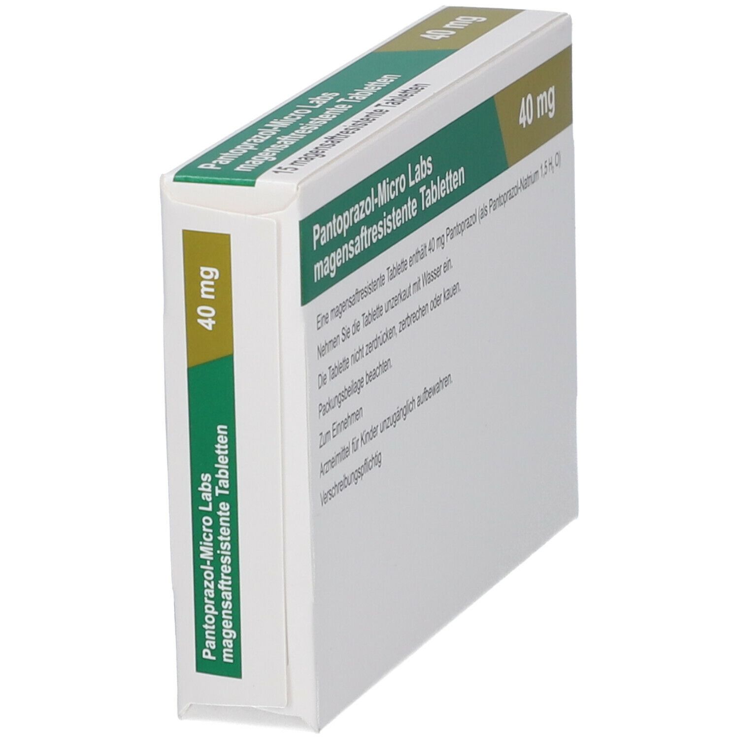 Pantoprazol micro labs 40 mg