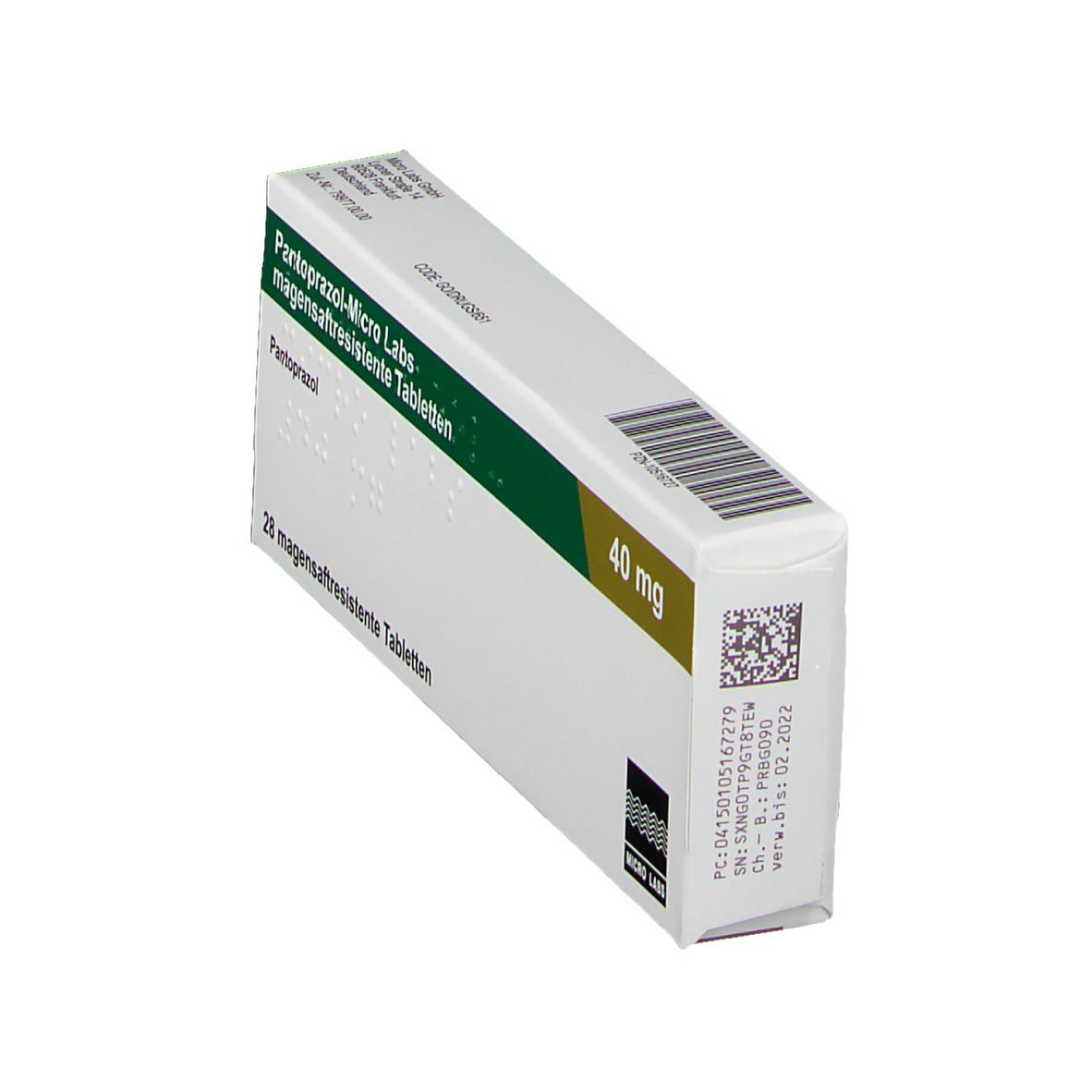 Pantoprazol-Micro Labs 40 mg