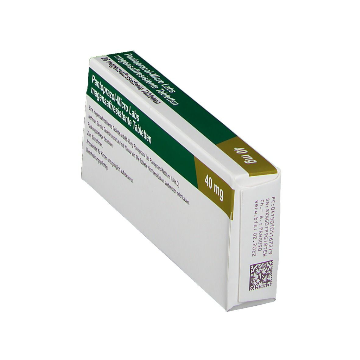 Pantoprazol-Micro Labs 40 mg