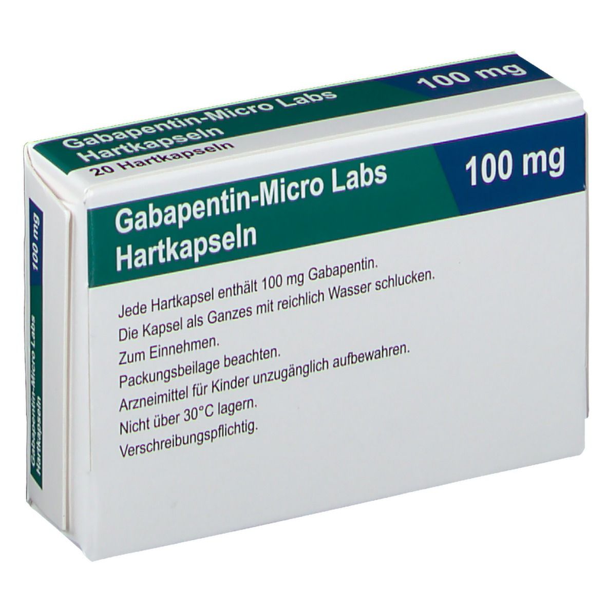 Gabapentin-Micro Labs 100 mg