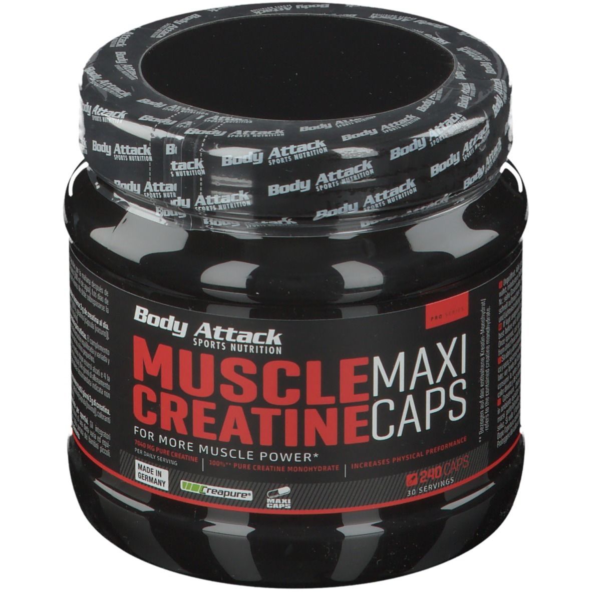 Body Attack creapure® Muscle Creatine Maxi