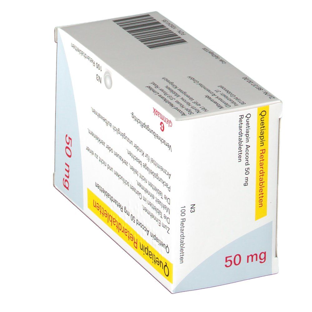 Quetiapin Accord 50 mg