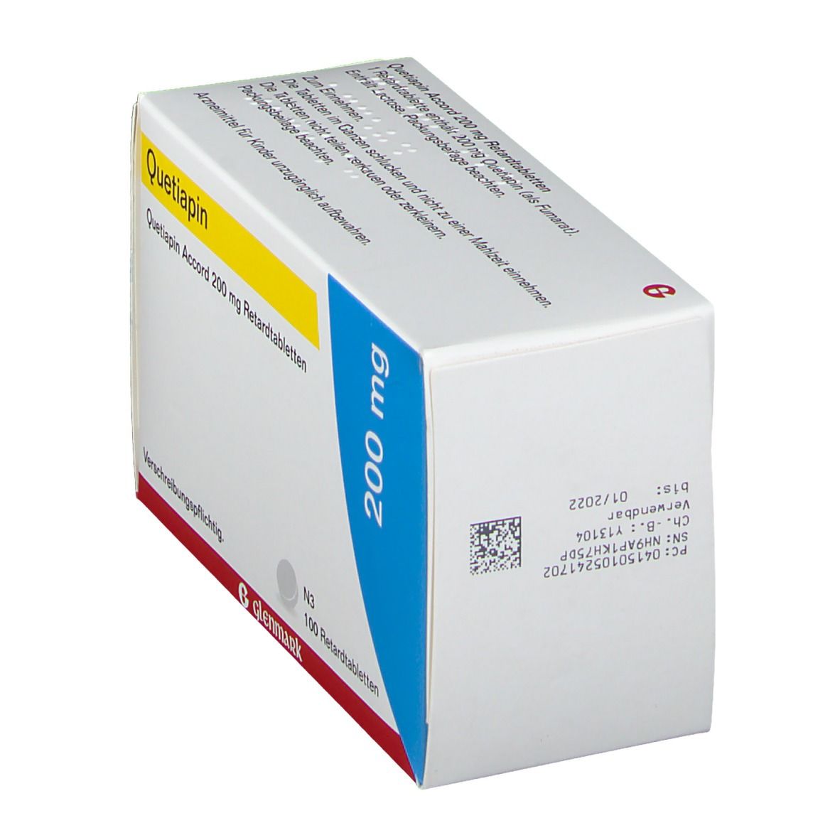 Quetiapin Accord 200 mg